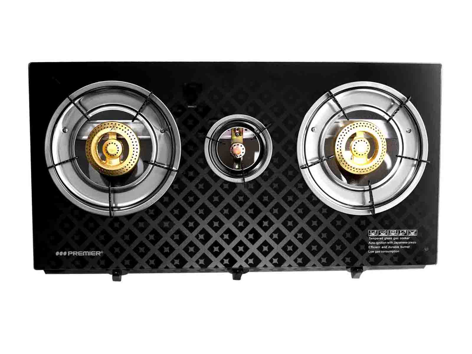 Imagen de producto Estufa a gas con 3 puestos 16