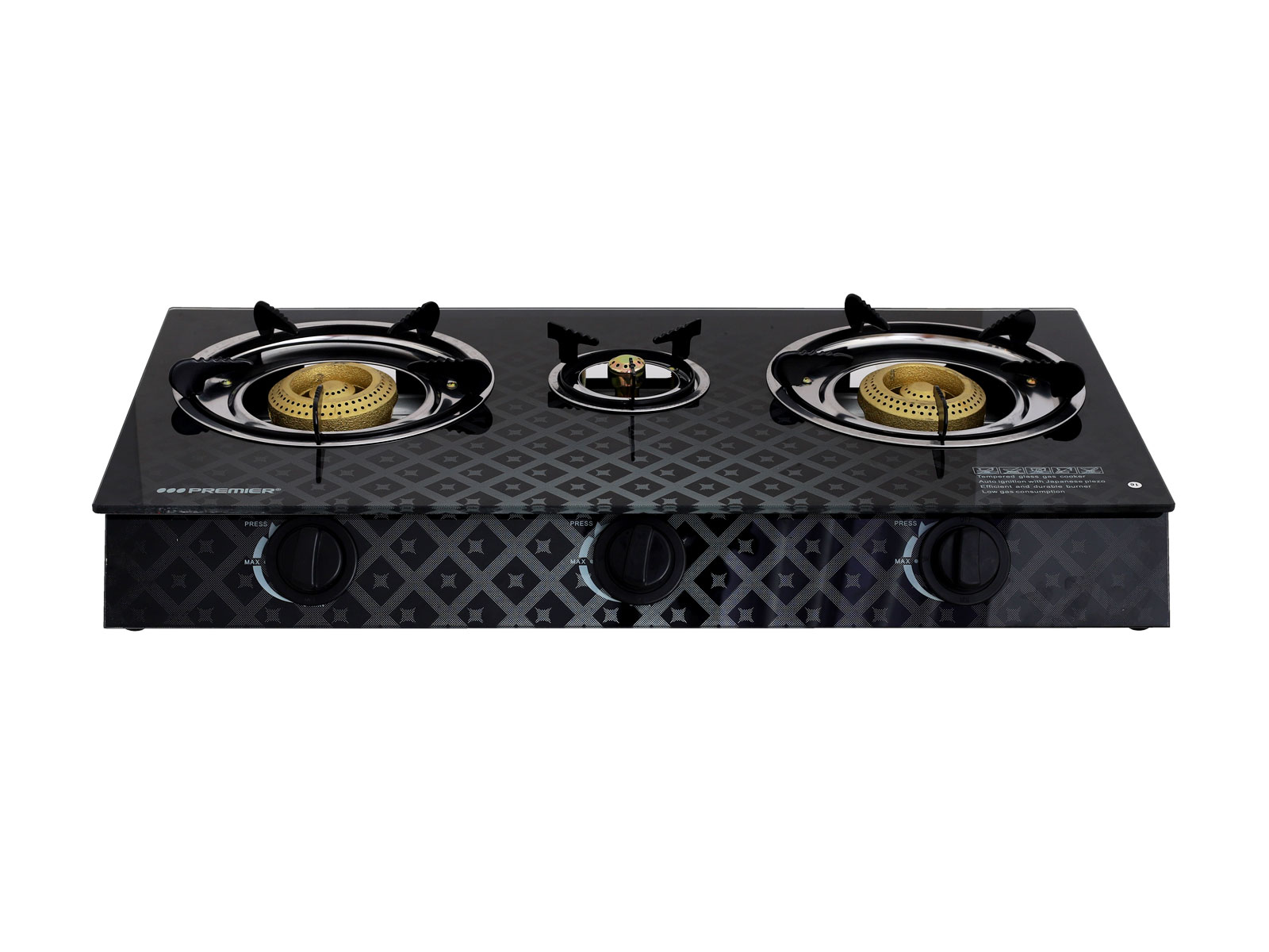 Imagen de producto Estufa a gas con 3 puestos 10