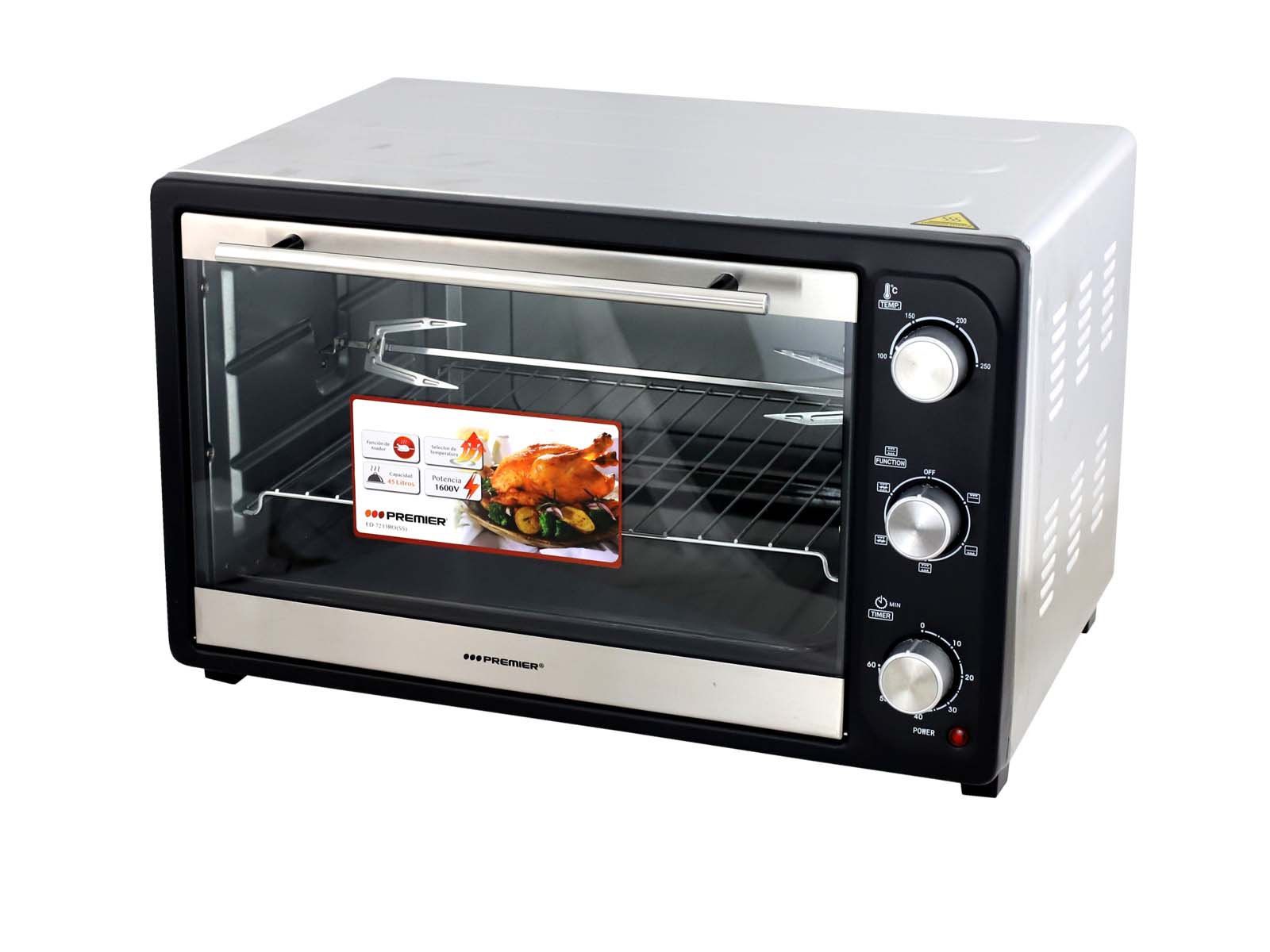 Horno Eléctrico de 45 L Marca Premier