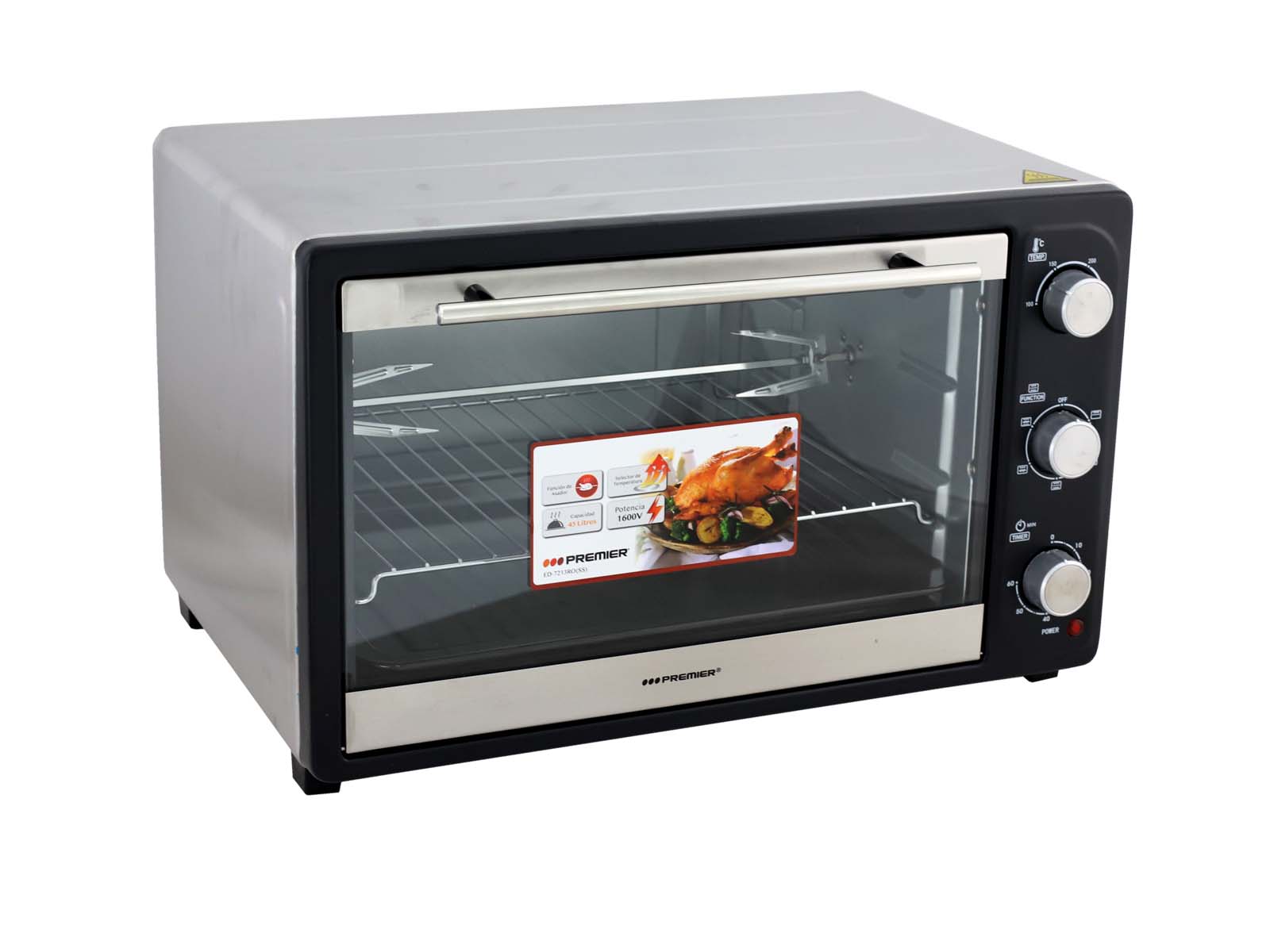 Horno Eléctrico de 45 L Marca Premier