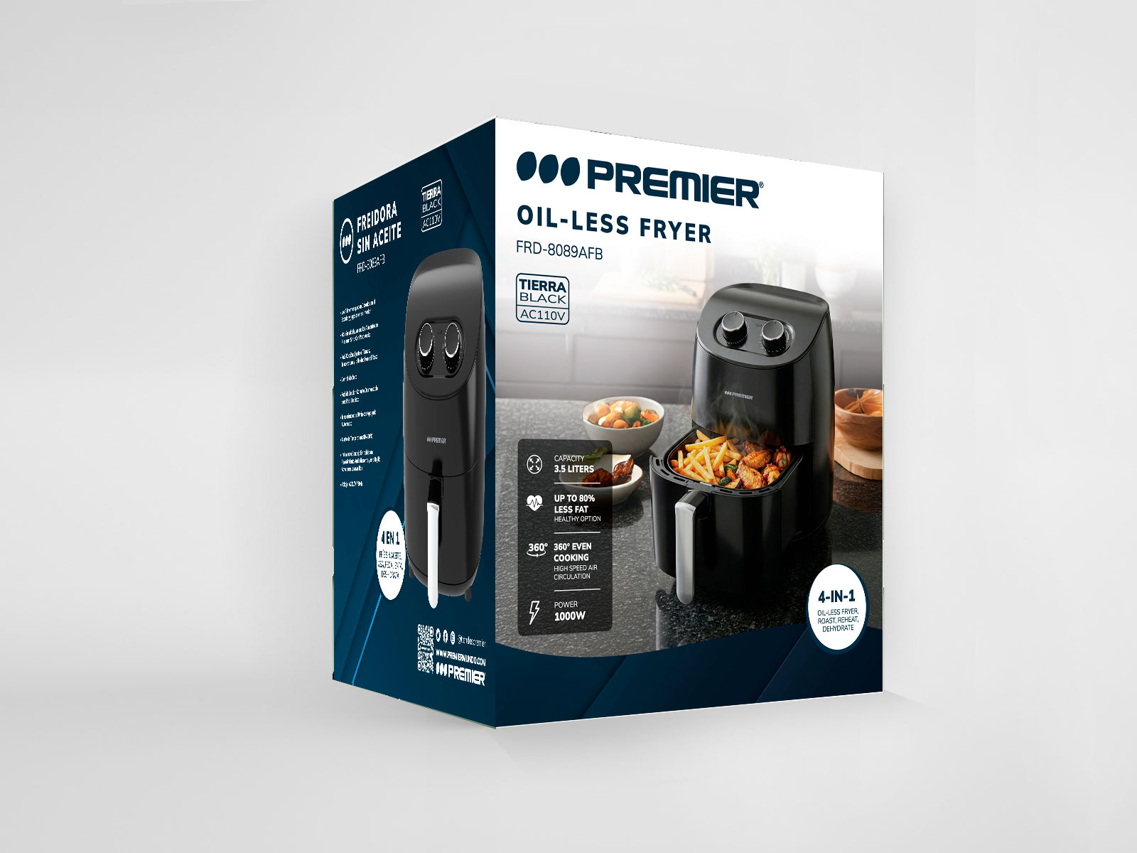 Imagen de producto Freidora sin aceite electrica 3.5l 7