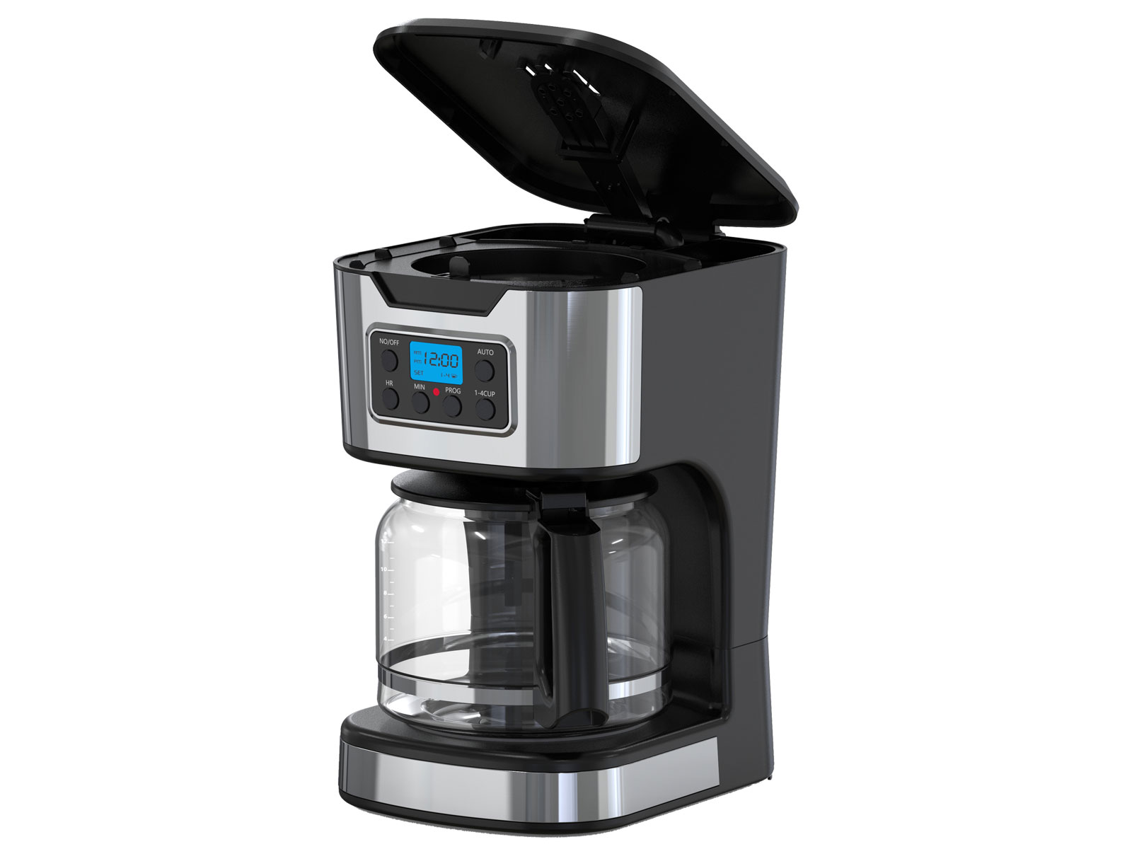 Imagen de producto Cafetera electrica, 12 tazas, c/jarra vidrio 5