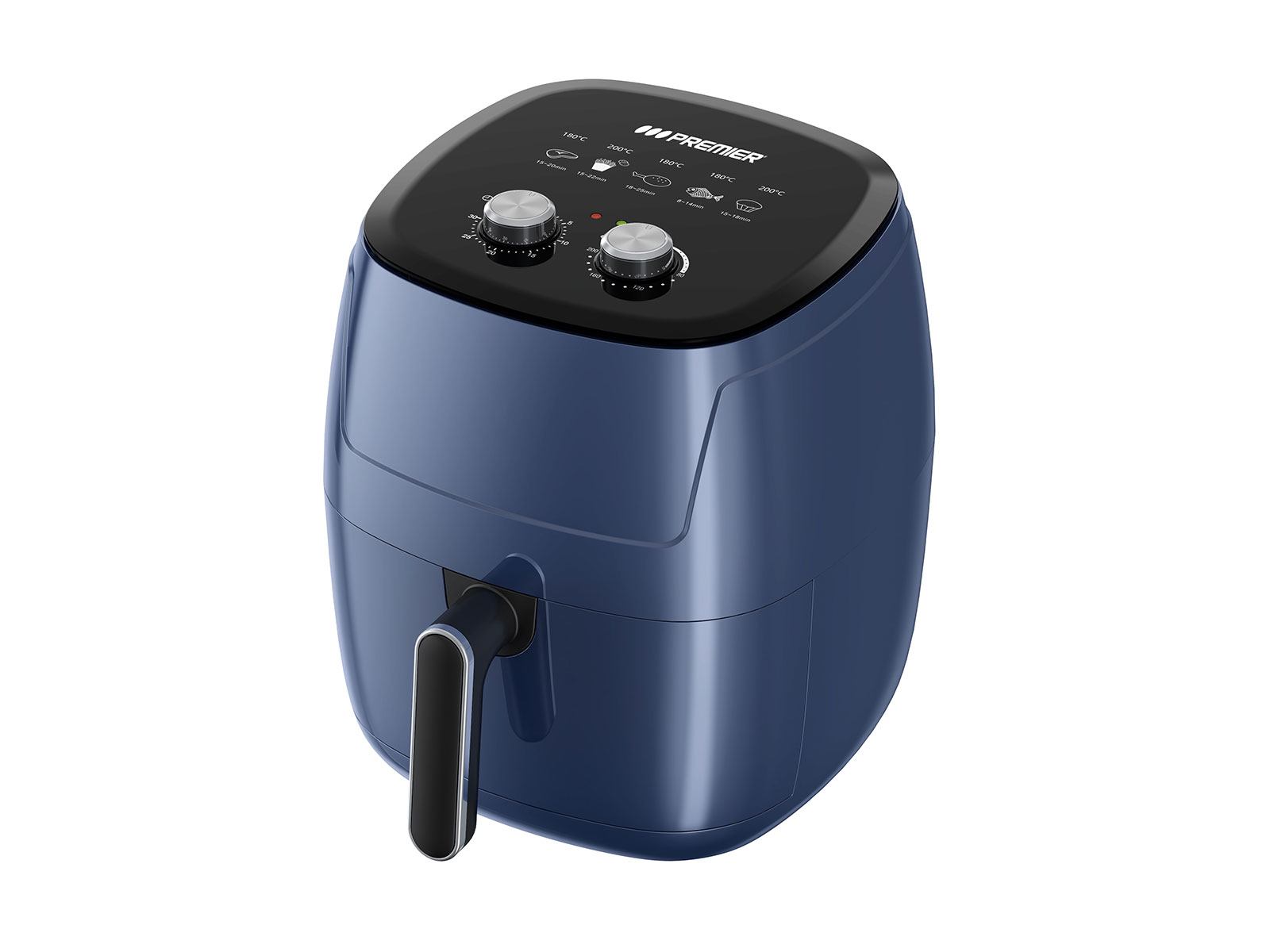 Imagen de producto Freidora sin aceite electrica 5.5l, azul oscuro 1