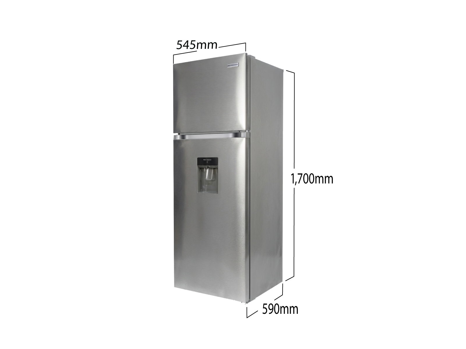 Imagen de producto Nevera 248l/8.76pc, c/dispensador de agua (nf) 5