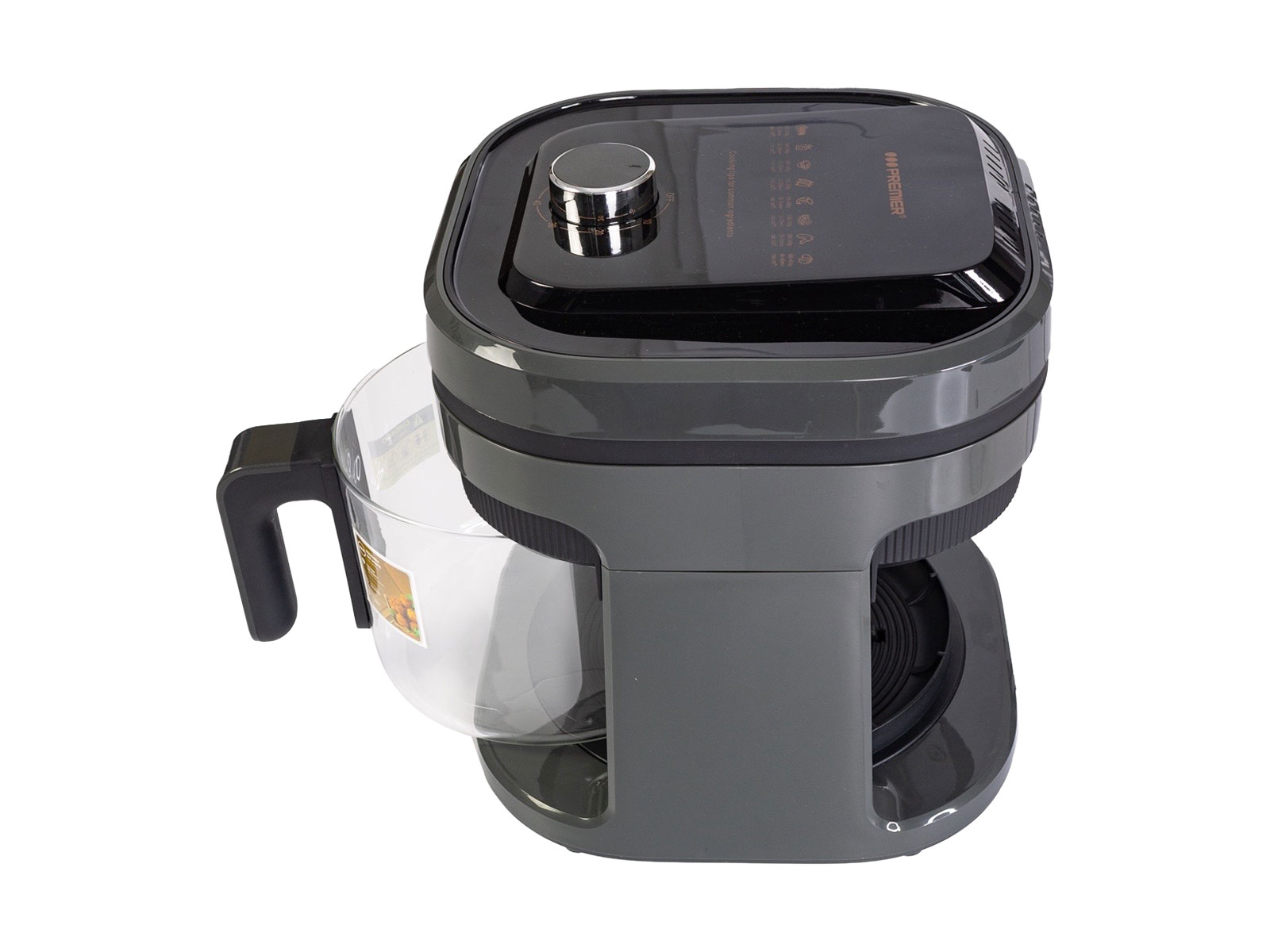 Imagen de producto Freidora sin aceite 3.3l, gris oscuro 3