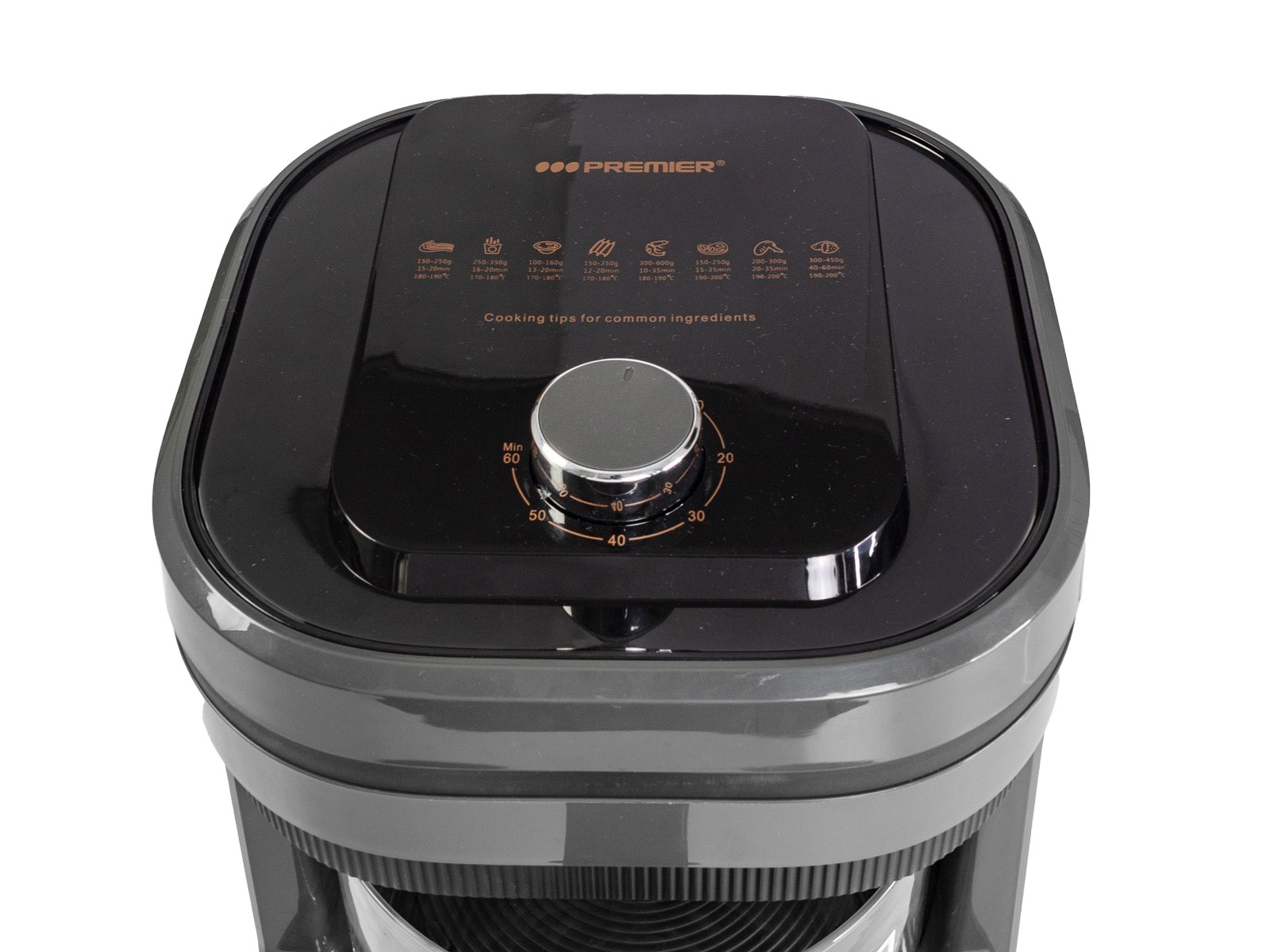 Imagen de producto Freidora sin aceite 3.3l, gris oscuro 7