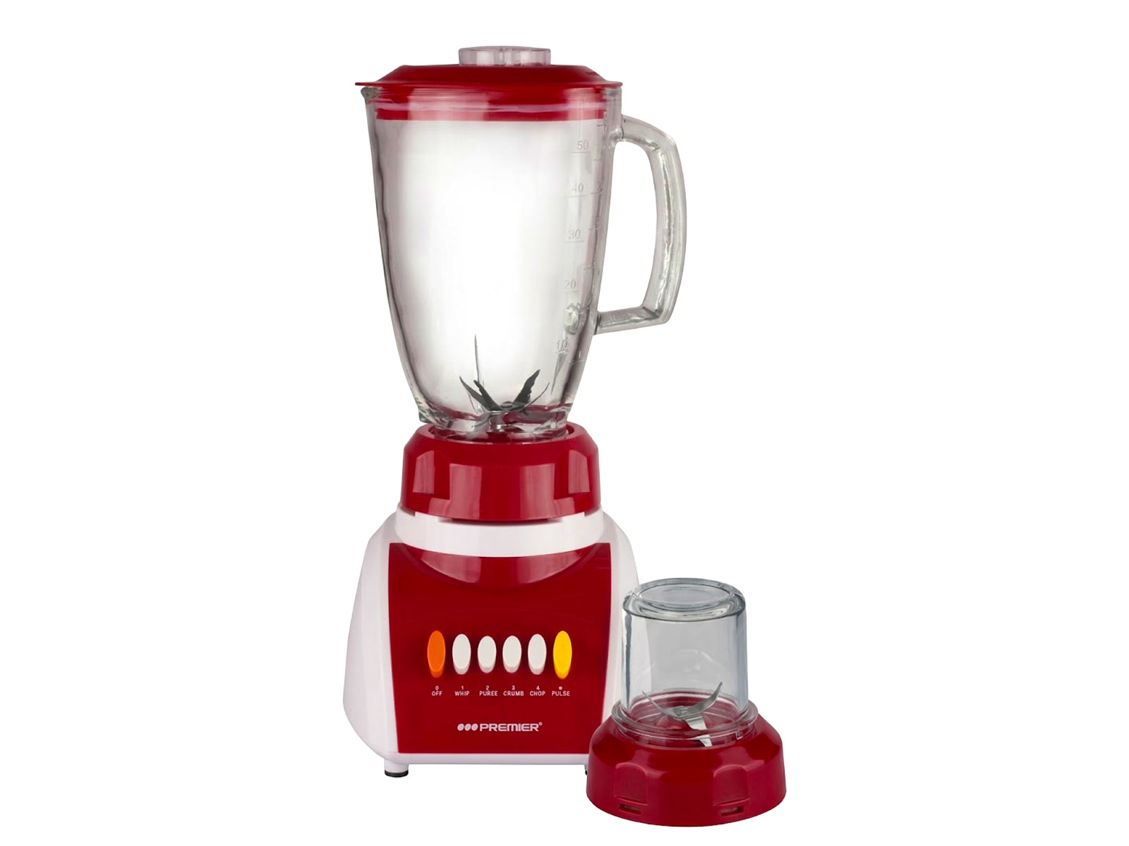 Imagen de producto Licuadora 2 en 1 (1.8l) c/jarra de vidrio, 4 velocidades 1