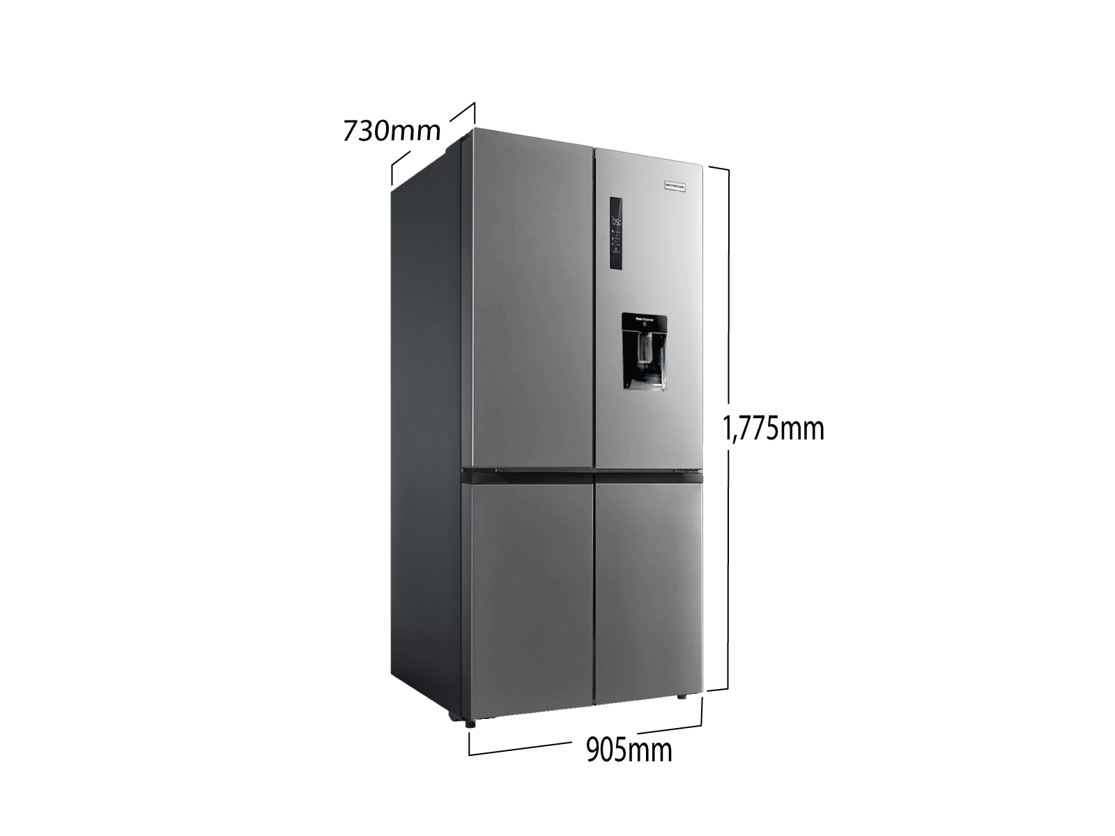 Imagen de producto Nevera 595l/21pc (nf), c/da, plateado 5