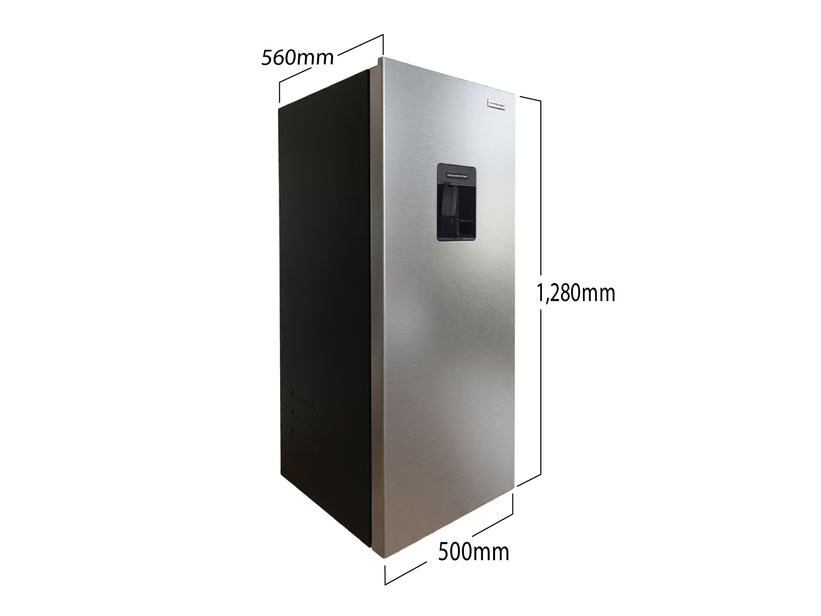 Imagen de producto Nevera 183l/6.5pc (f), c/da. plateado 5
