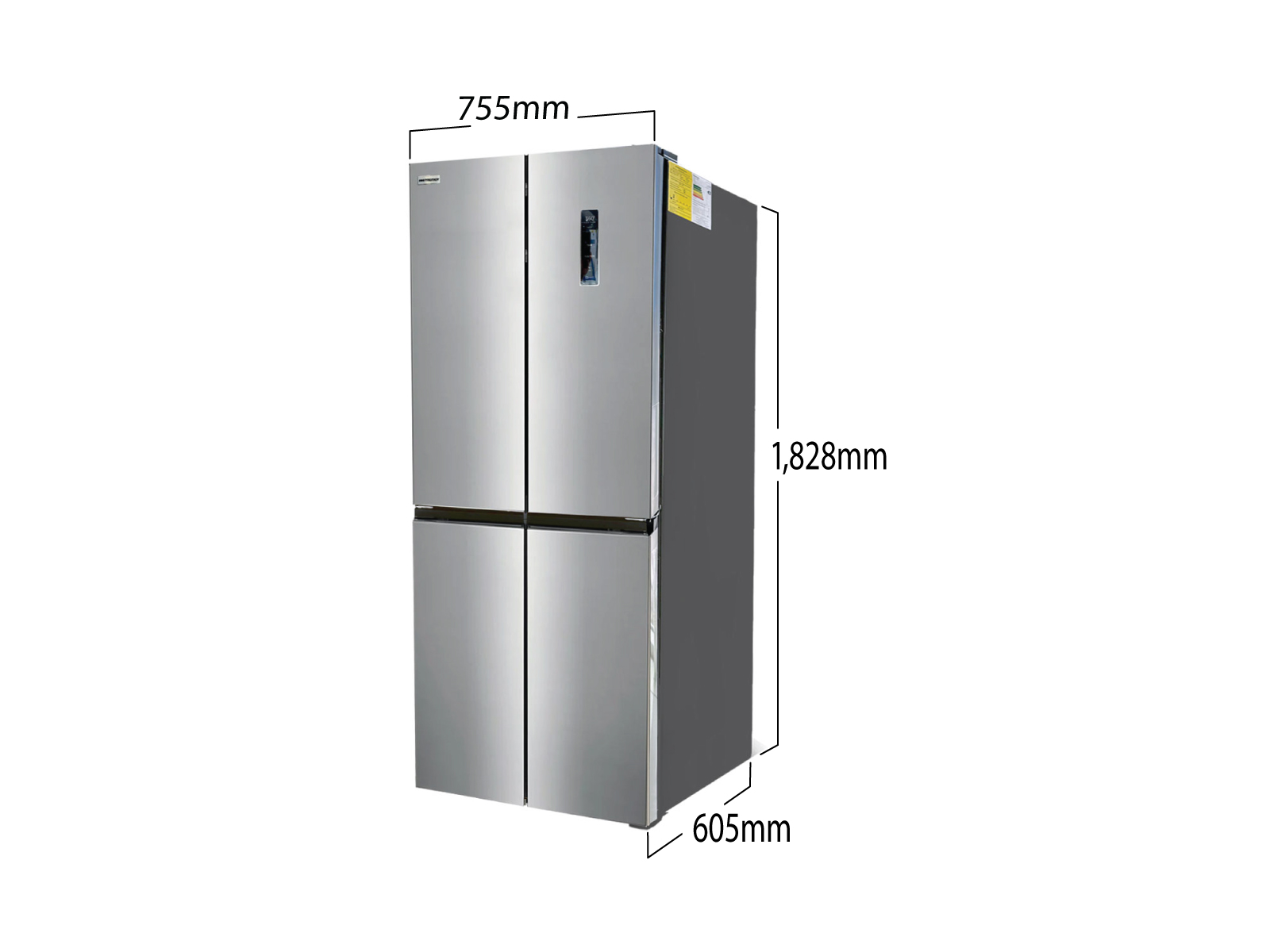 Imagen de producto Nevera 398l/14.15pc (nf) inv, c/smart mode, vcm acero inoxidable 4