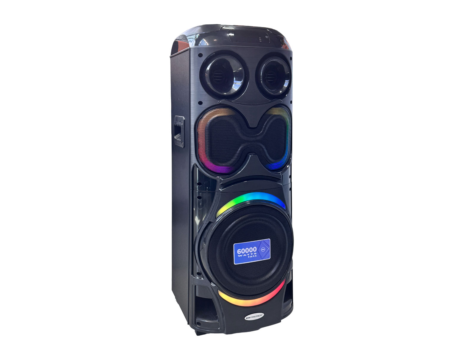 Imagen de producto Bocina 12” rec/fm/bt/usb/aux/tws/tf c/cr, mic inalambrico 5