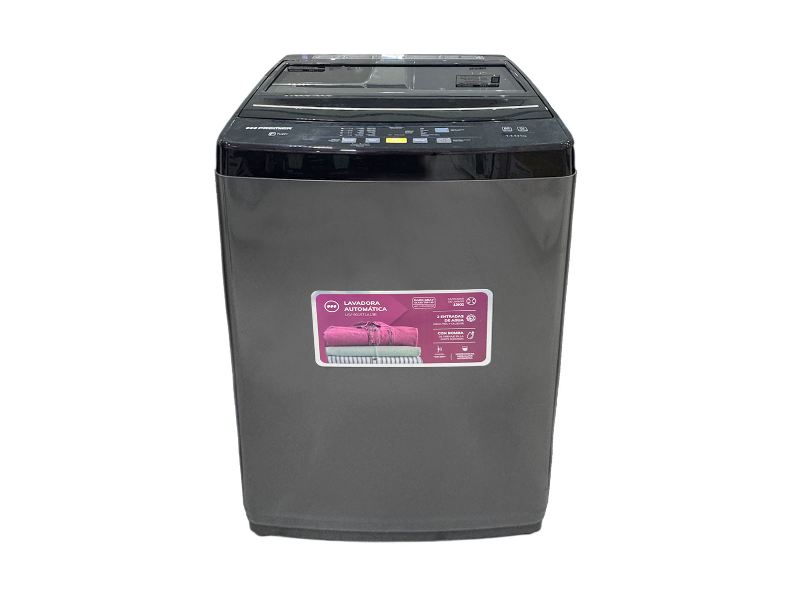 Imagen de producto Lavadora automatica 13kg, c/sistema de amortiguación de suspensión 0