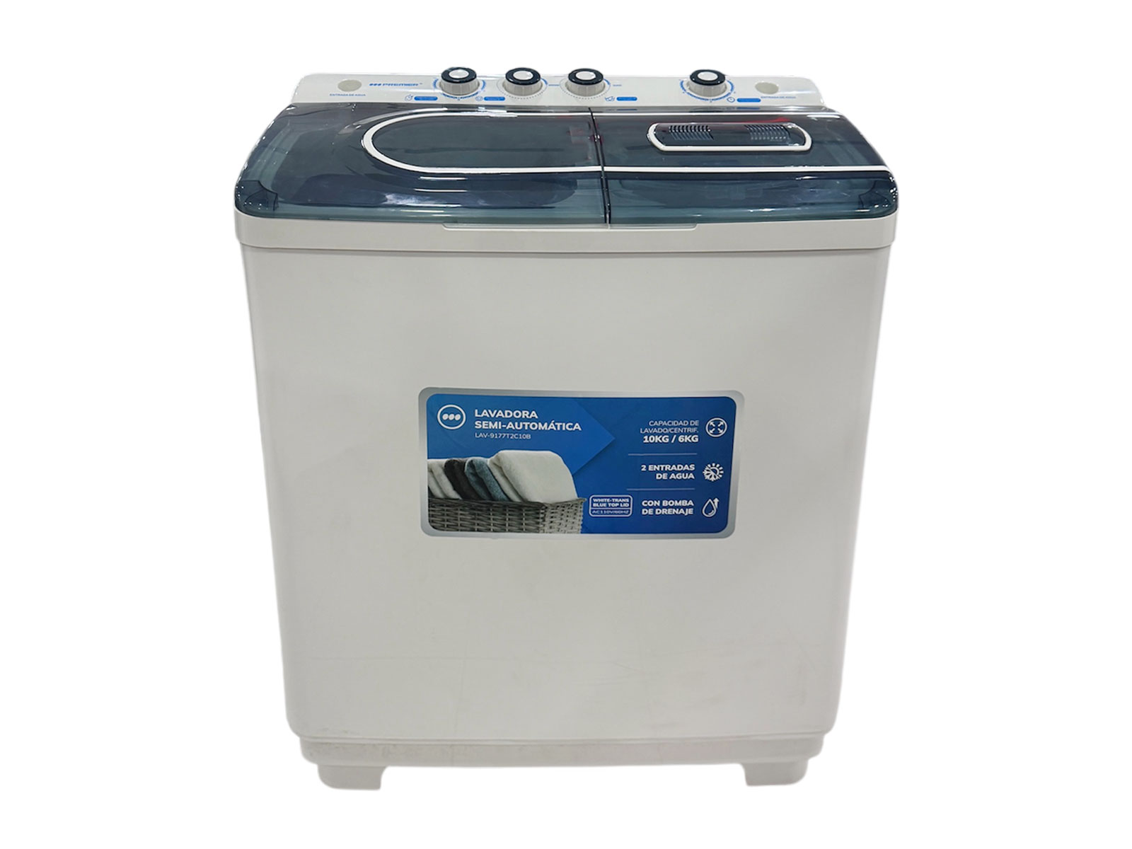 Imagen de producto Lavadora semi automatica 10kg doble tina 1