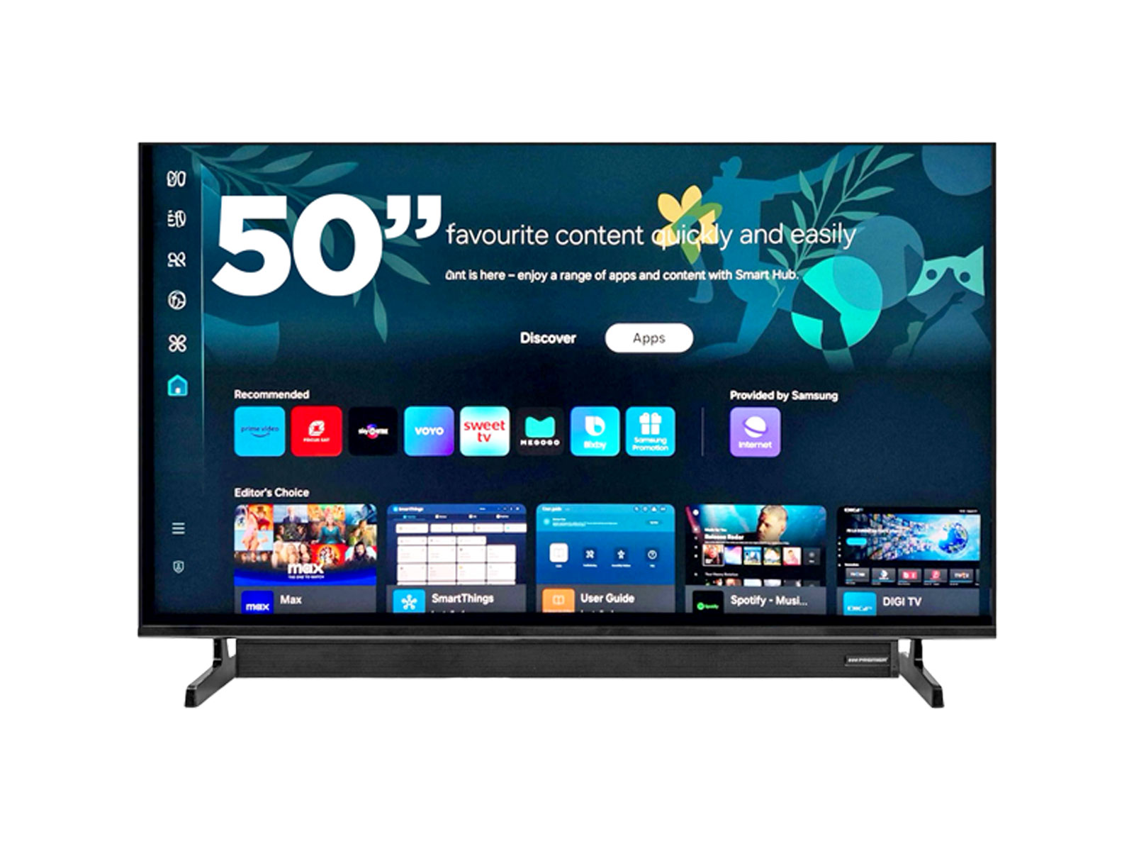 Imagen de producto Tv 50” uhd smart c/dvb-t2, tizen, sm, c/cr voz (1+1) 1