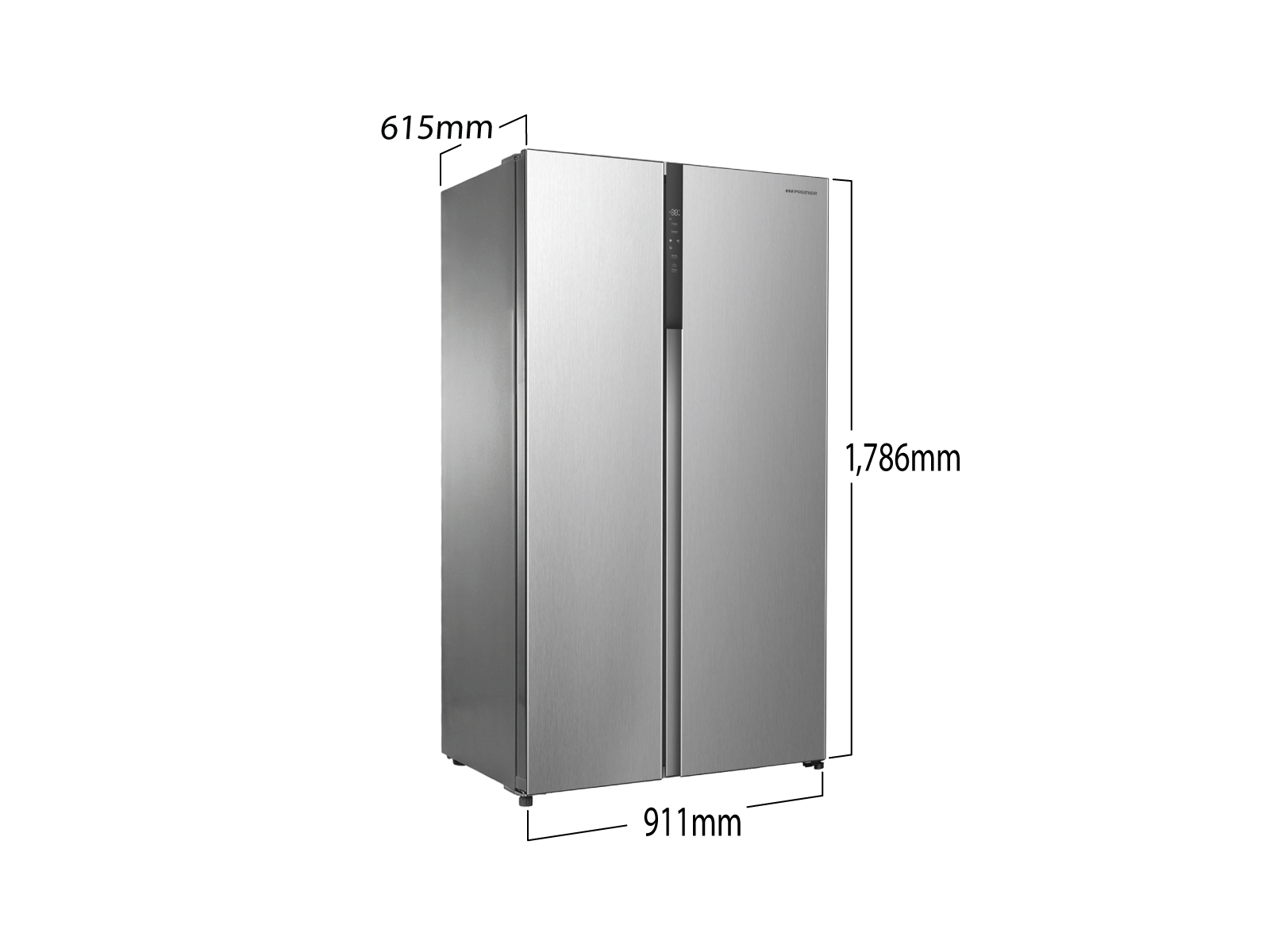 Imagen de producto Nevera 544l/19.2pc (nf) acero inoxidable 5