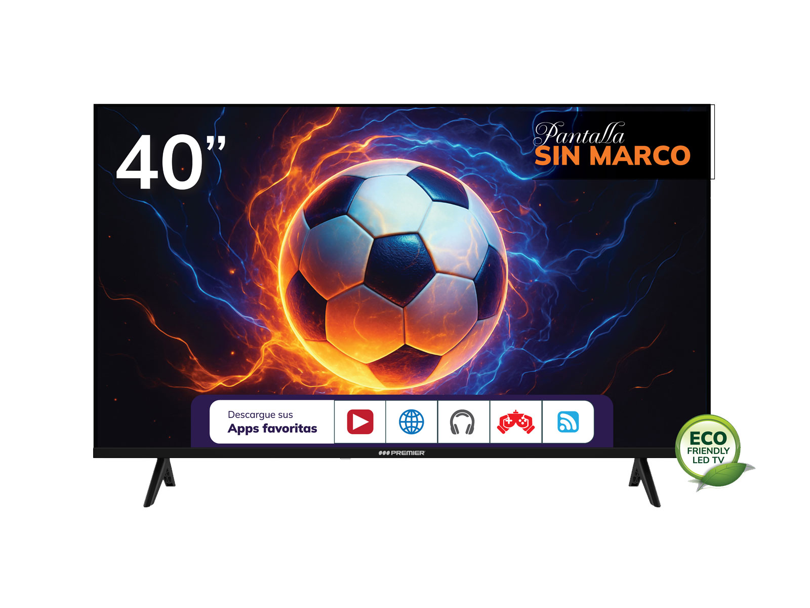 Imagen de producto Tv 40” fhd smart c/dvb-t2, android, sm, c/cr 0