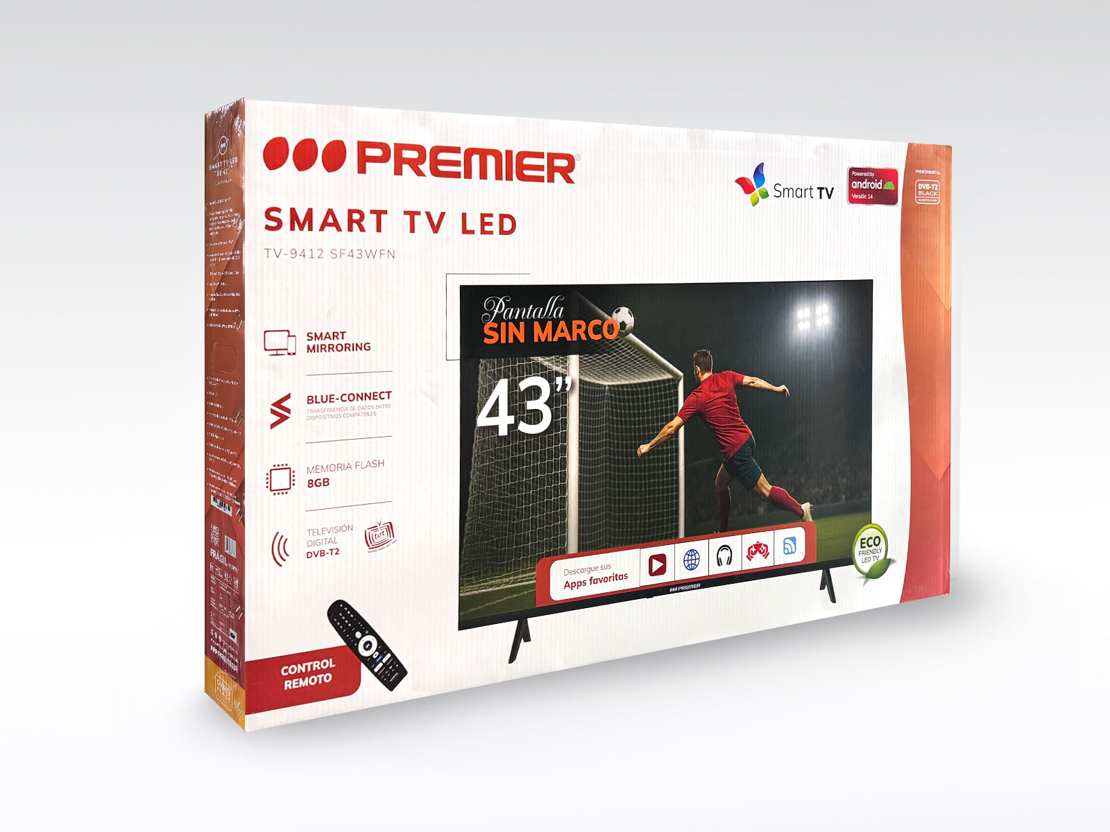 Imagen de producto Tv 43” fhd smart c/dvb-t2, android, sm, c/cr 2