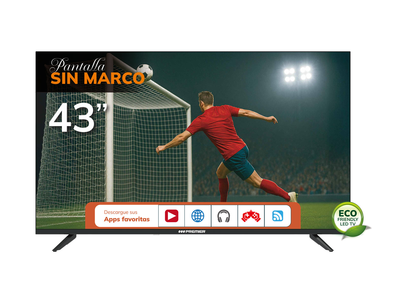 Imagen de producto Tv 43” fhd smart c/dvb-t2, android, sm, c/cr 0