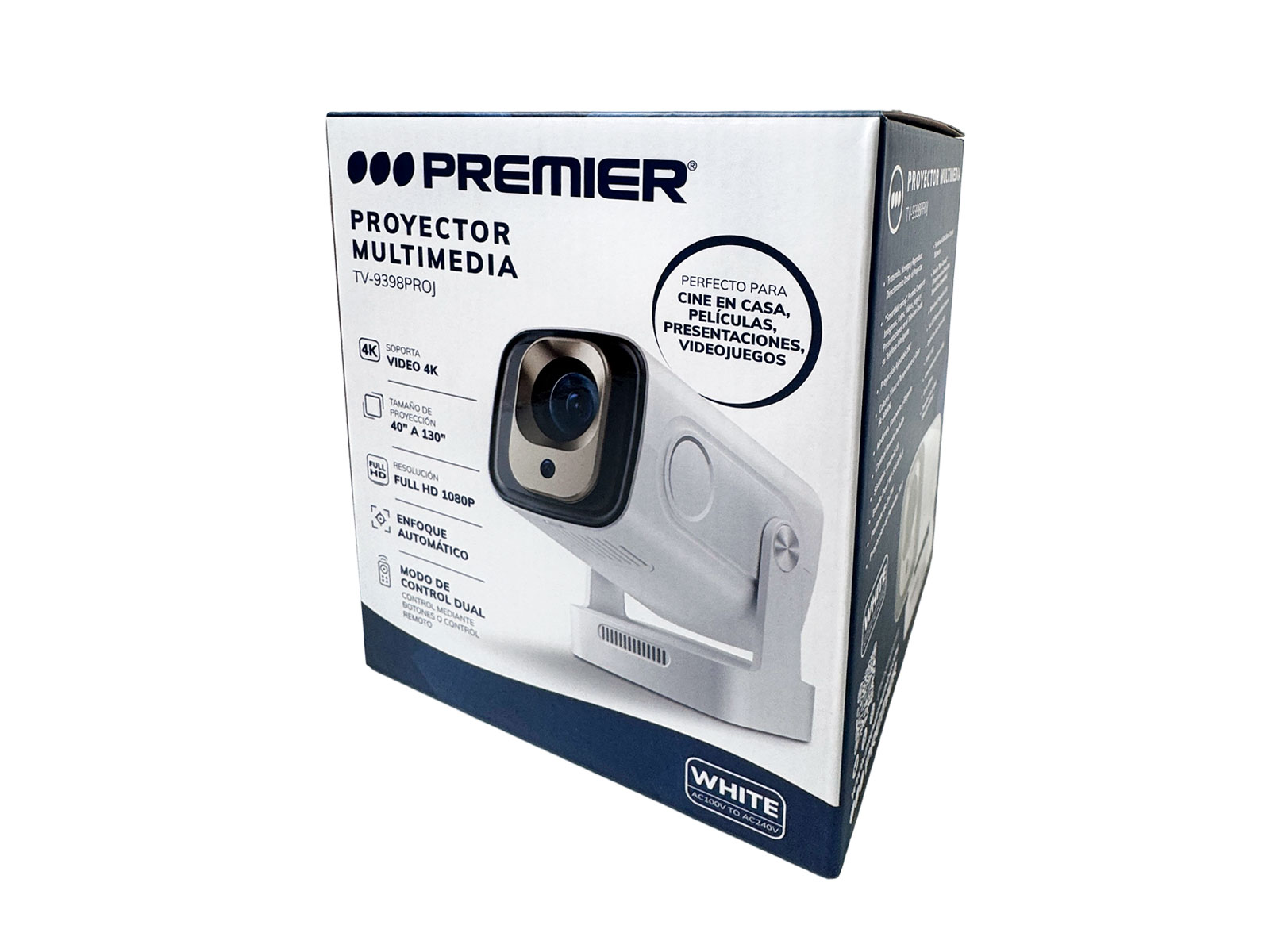 Imagen de producto Proyector smart lcd, android, bt, c/cr 12