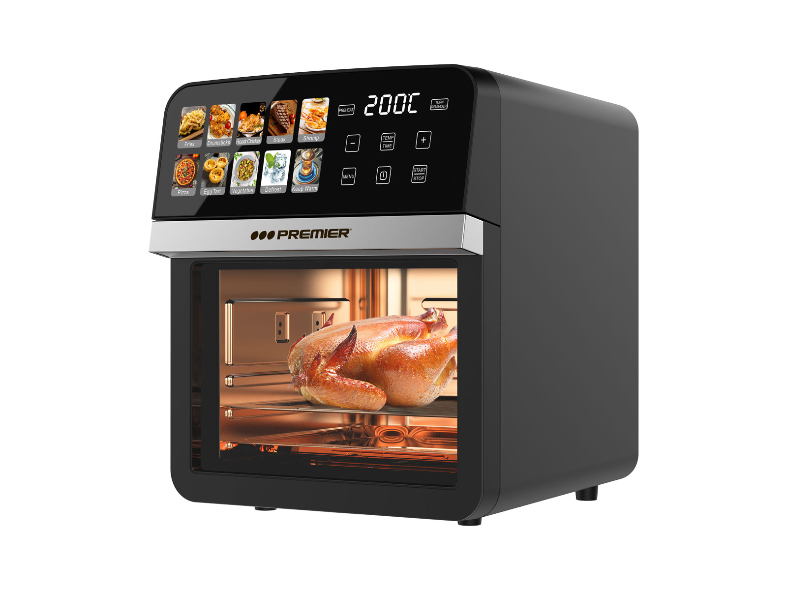 Imagen de producto Freidora sin aceite 10.5l, control digital 2