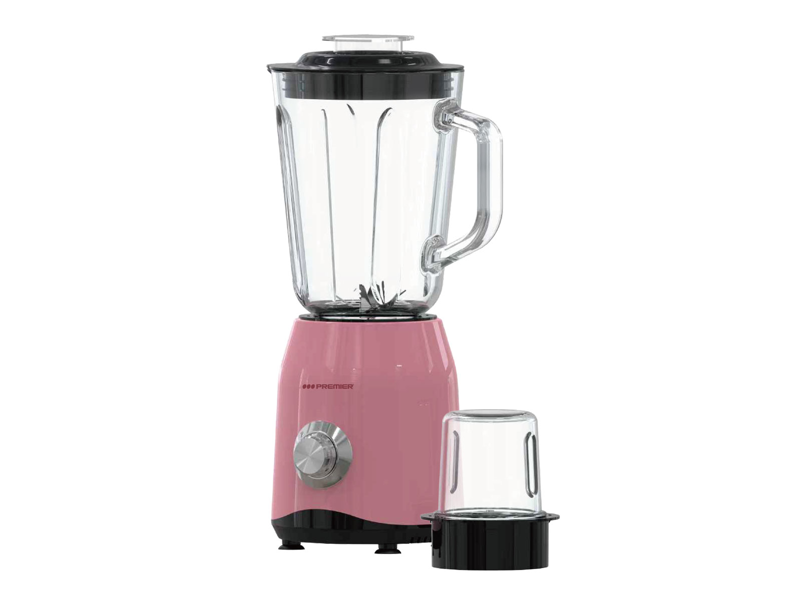 Imagen de producto Licuadora 2 en 1 (1.5l) c/jarra de vidrio, 6 cuchillas 0