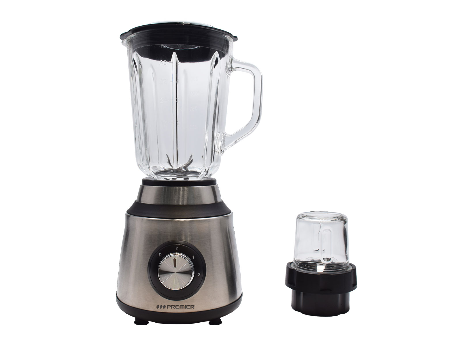 Imagen de producto Licuadora 2 en 1 (1.5l) c/jarra de vidrio, 6 cuchillas 1