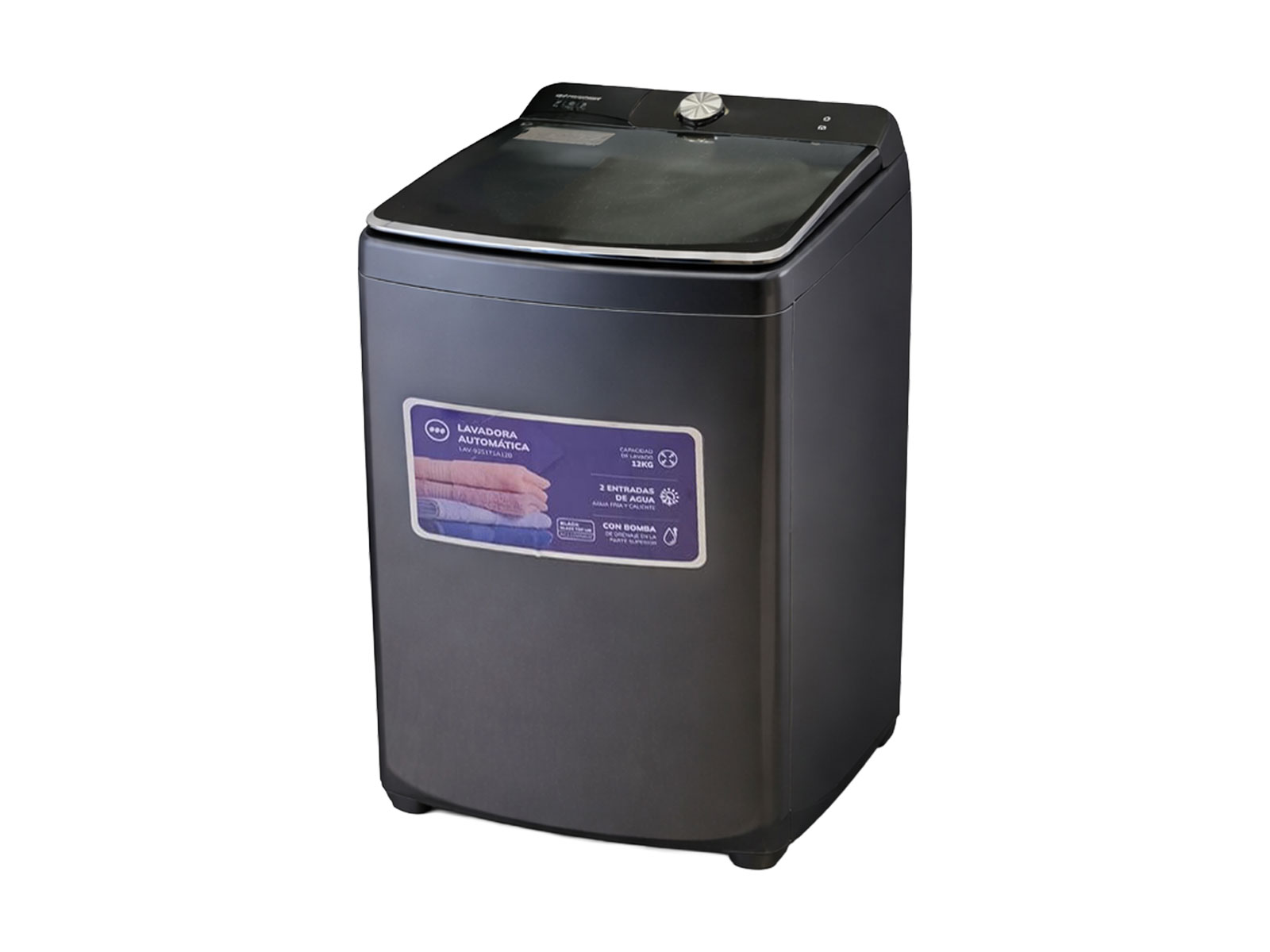 Imagen de producto Lavadora automática 12kg, c/función de autolimpieza y secado al aire 4