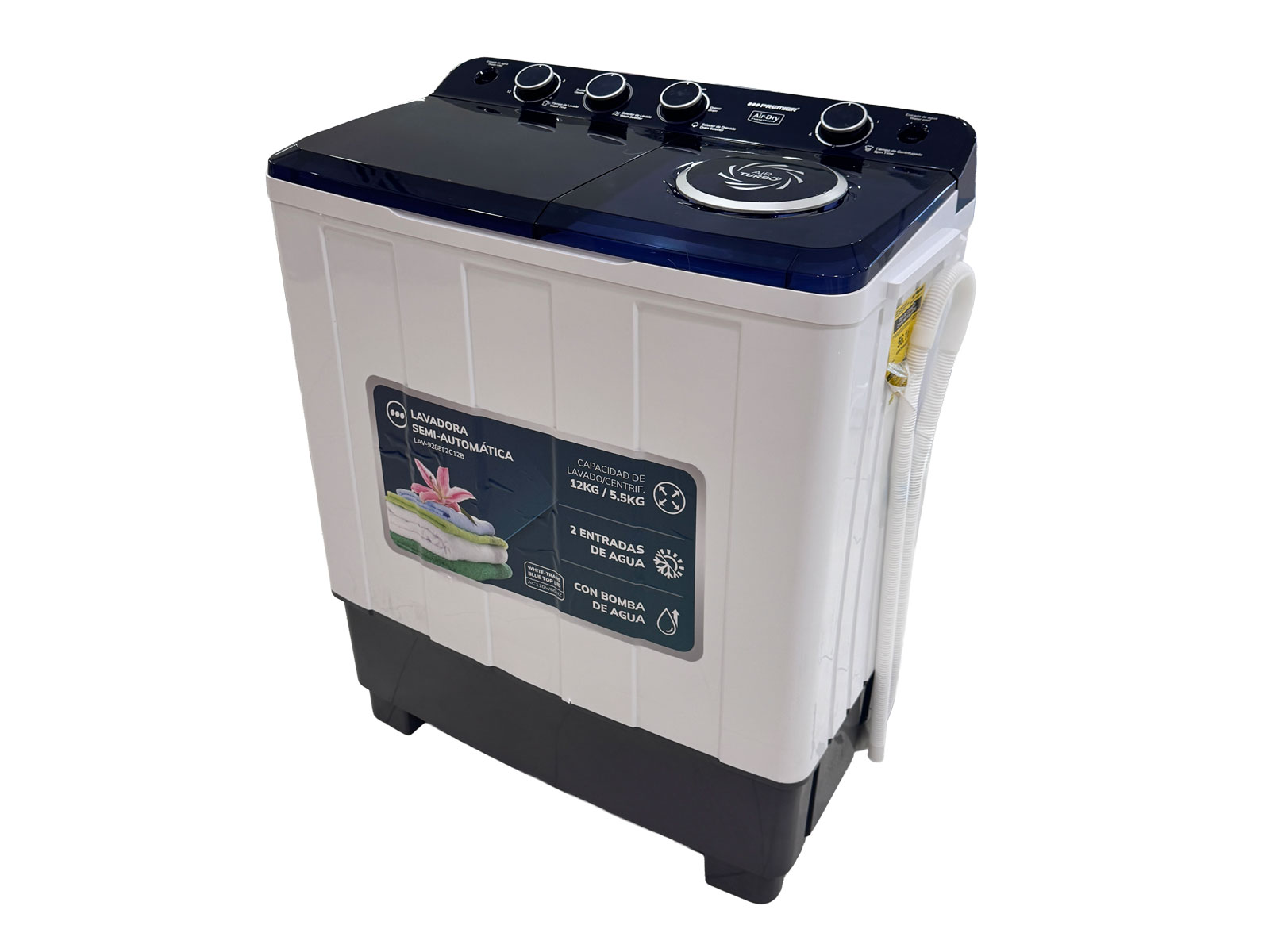 Imagen de producto Lavadora semi automatica 12kg doble tina 2