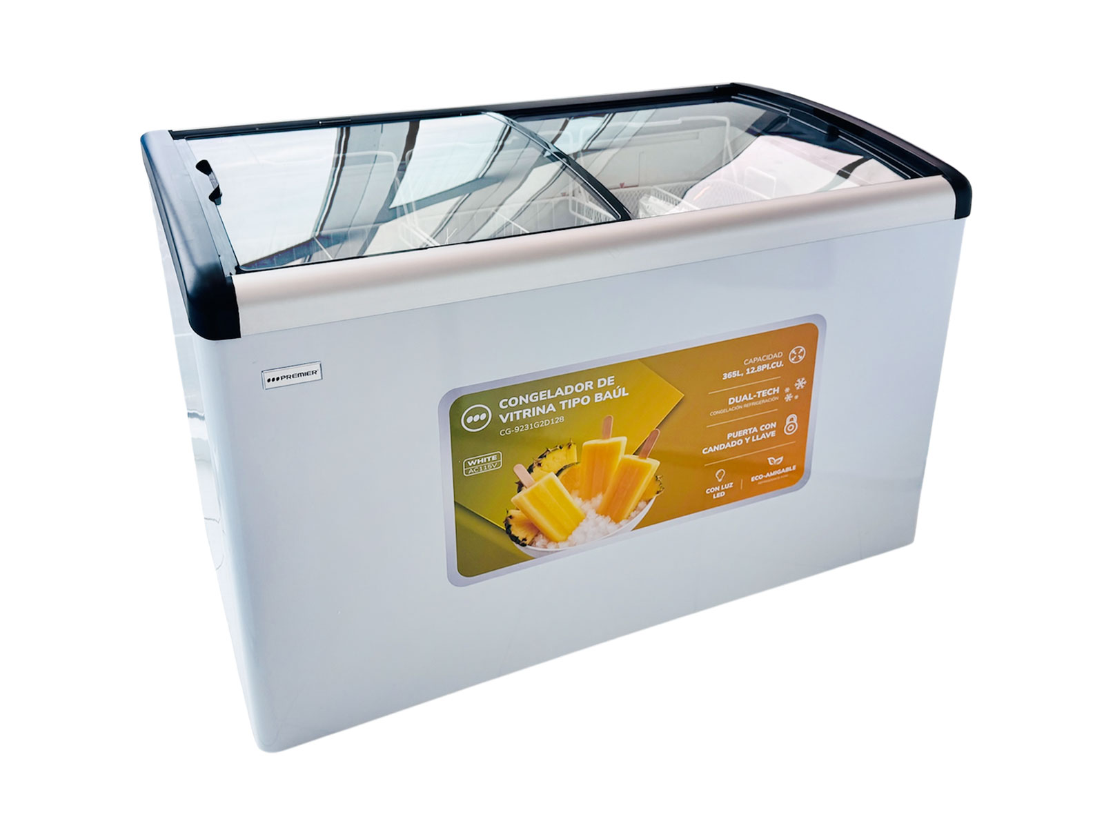 Imagen de producto Congelador comercial, dual función 365l/12.8pc 0