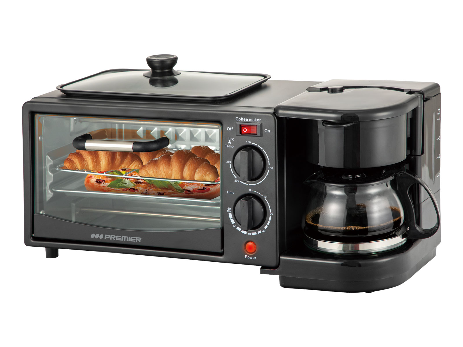 Imagen de producto Maquina de desayuno 3 en 1, negro 1