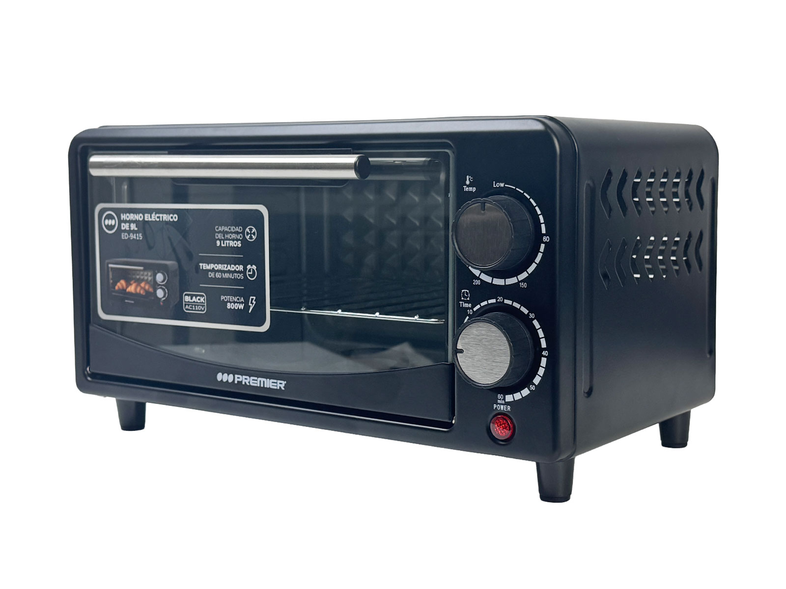 Imagen de producto Horno electrico 9l 2