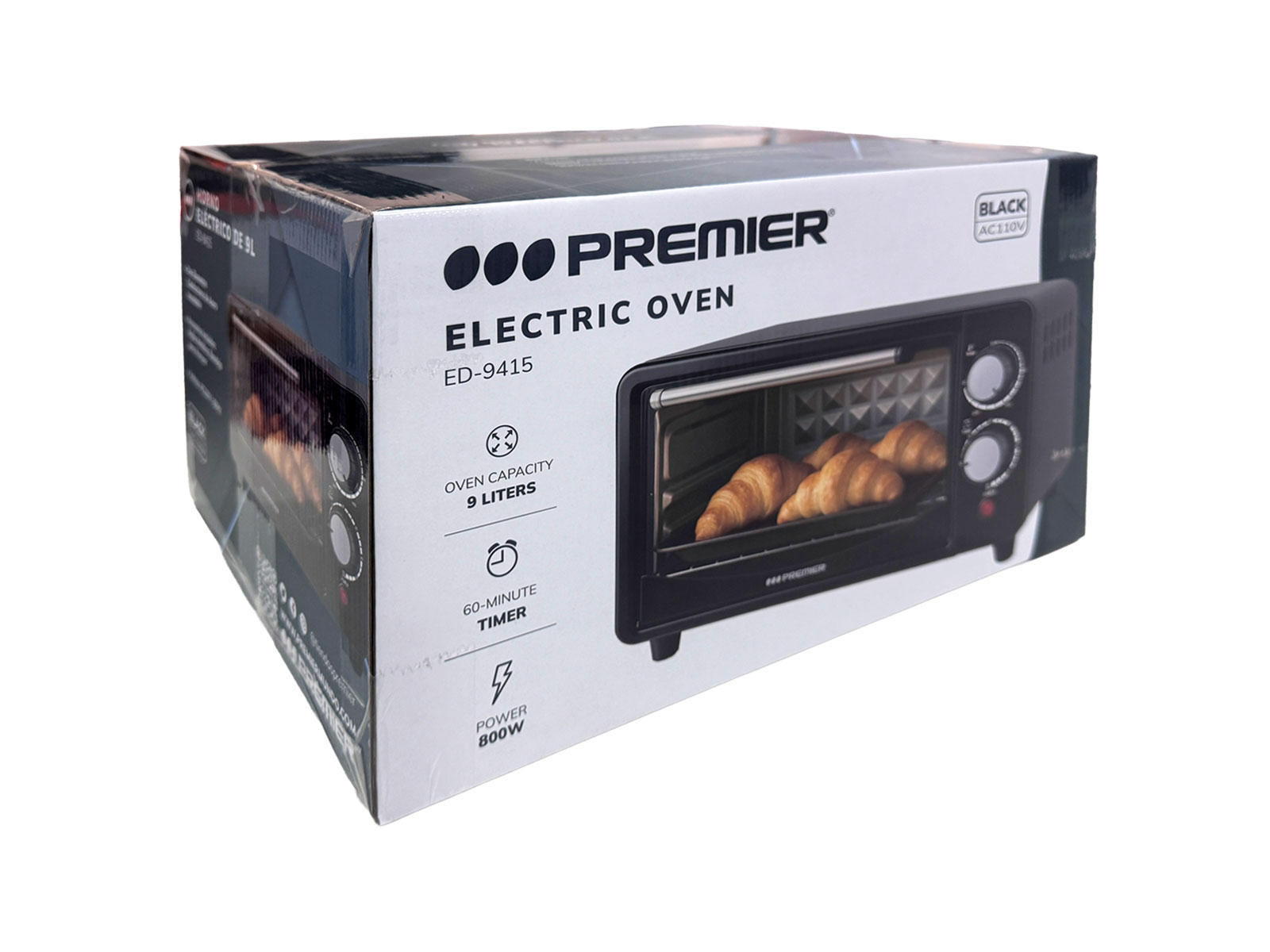 Imagen de producto Horno electrico 9l 8