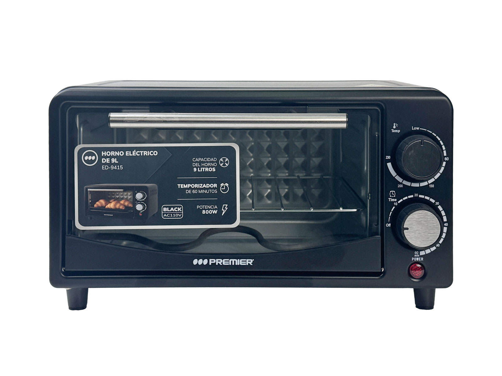 Imagen de producto Horno electrico 9l 0