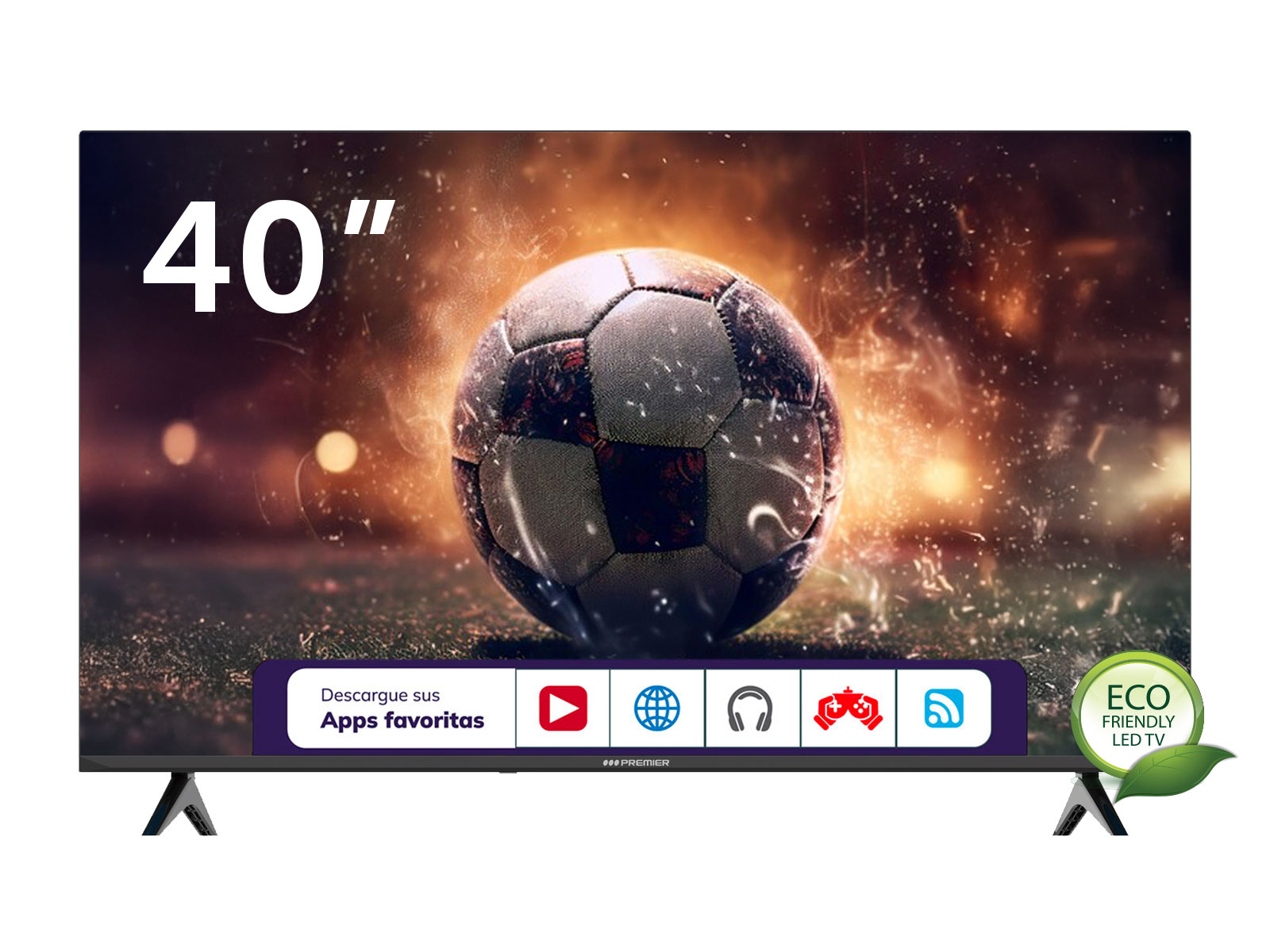 Imagen de producto Tv 40” fhd smart c/dvb-t2, android, sm, c/cr voz 1