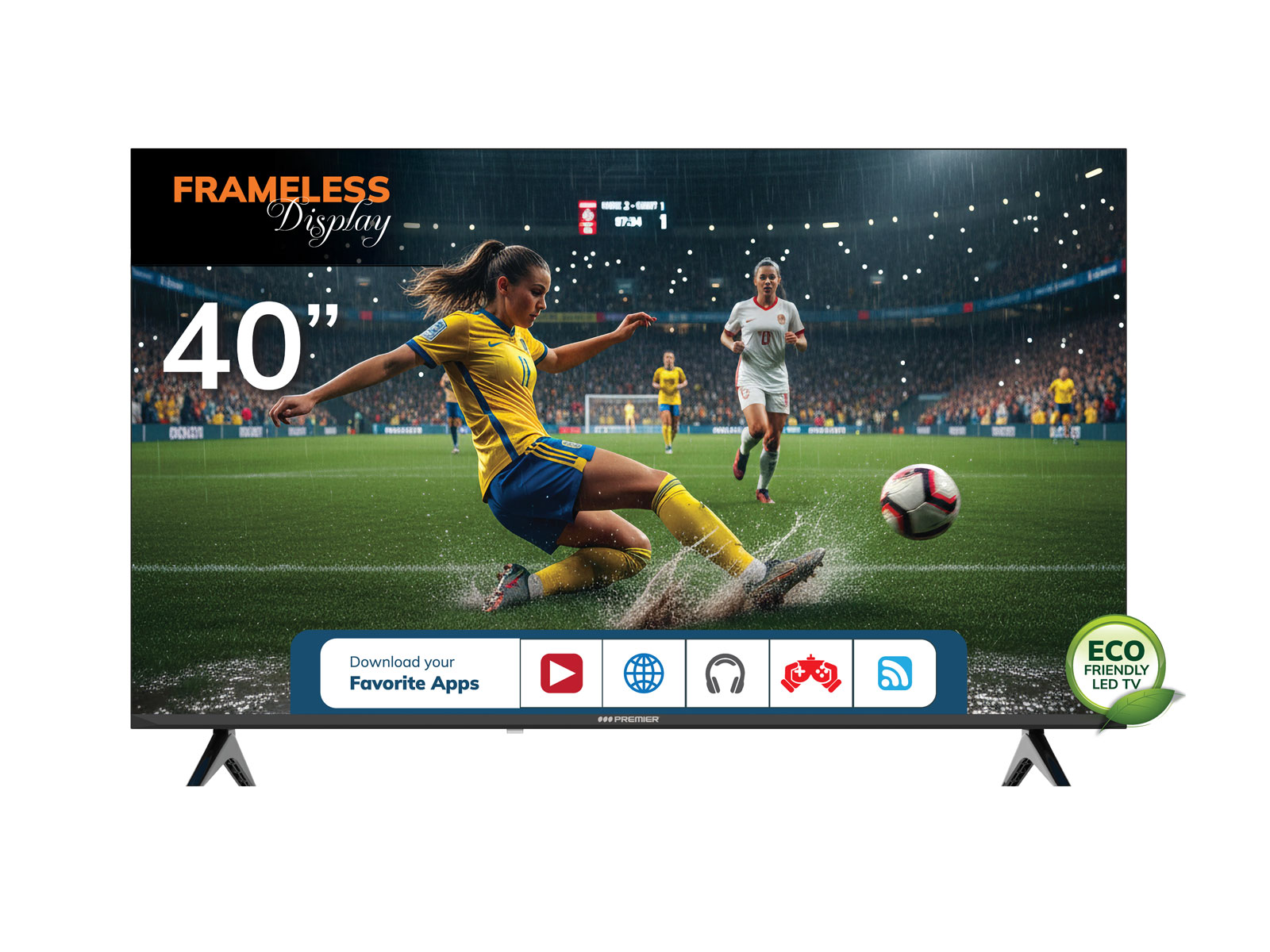 Imagen de producto Tv 40” fhd smart c/dvb-t2, android, sm, c/cr 0