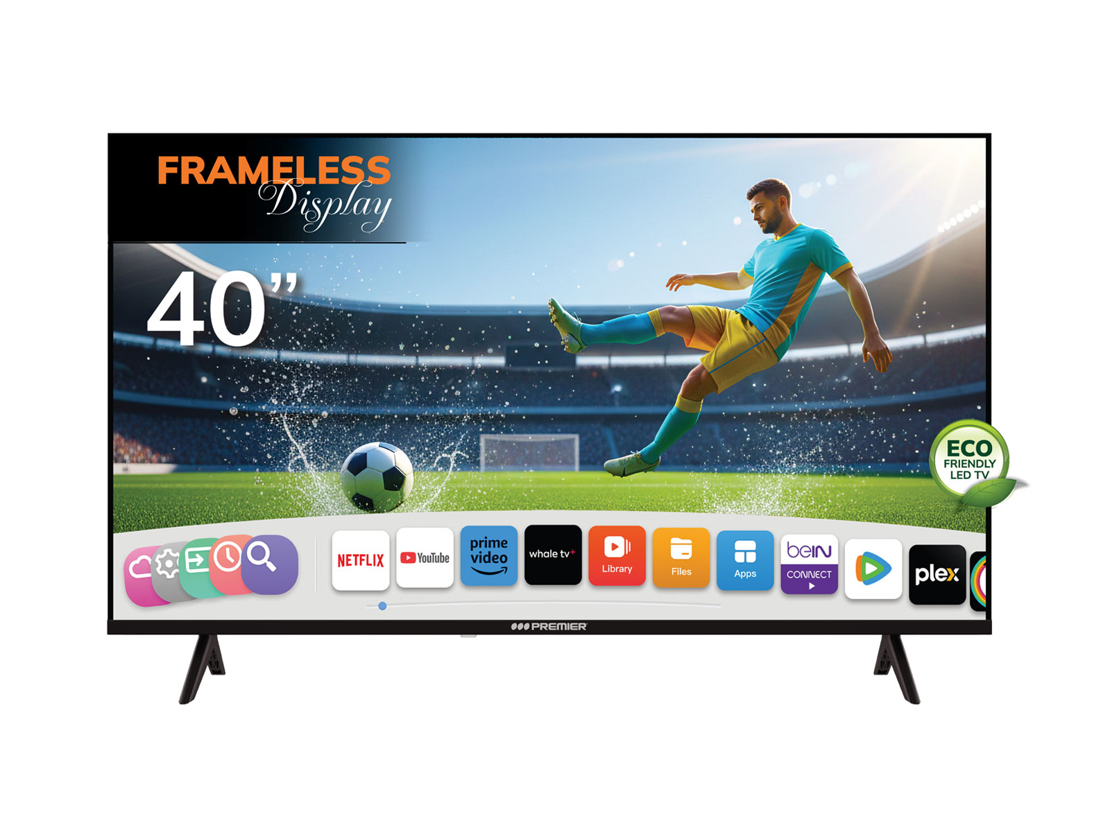 Imagen de producto Tv 40” fhd smart c/dvb-t2, android (whale os), sm, c/cr voz 0