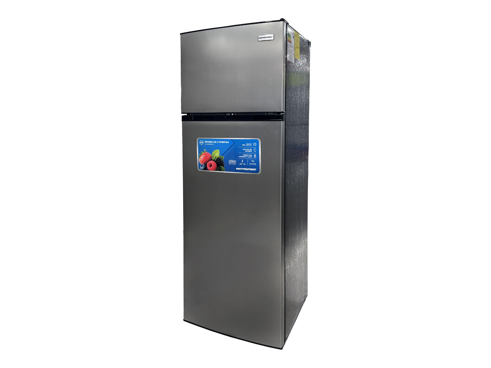 Imagen de producto Nevera 283l/10p.c (f), acero inoxidable 3