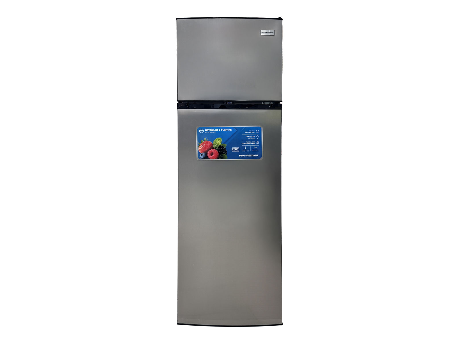 Imagen de producto Nevera 283l/10p.c (f), acero inoxidable 1