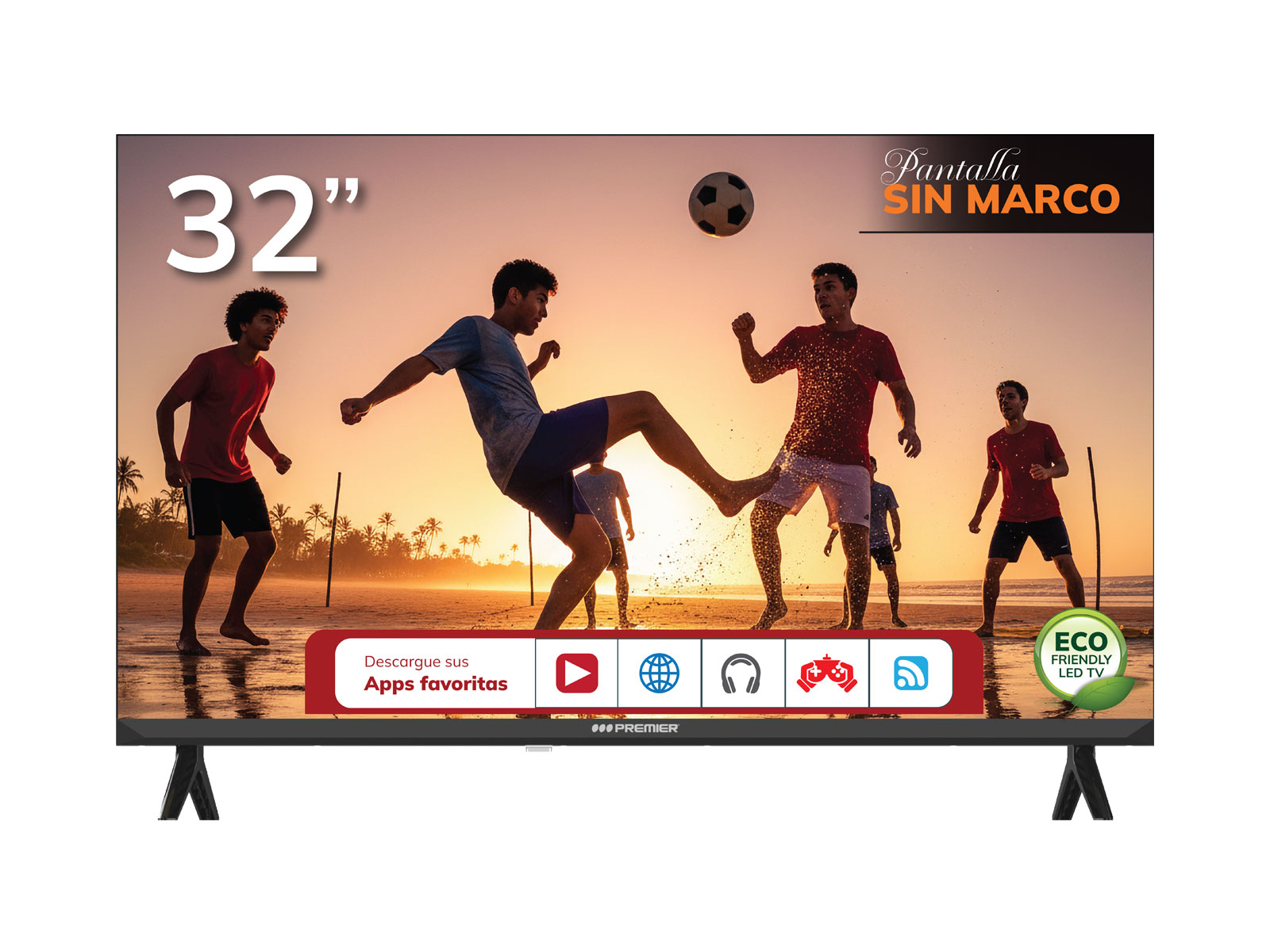 Imagen de producto Tv 32” hd smart c/dvb-t2, android, sm, c/cr 0