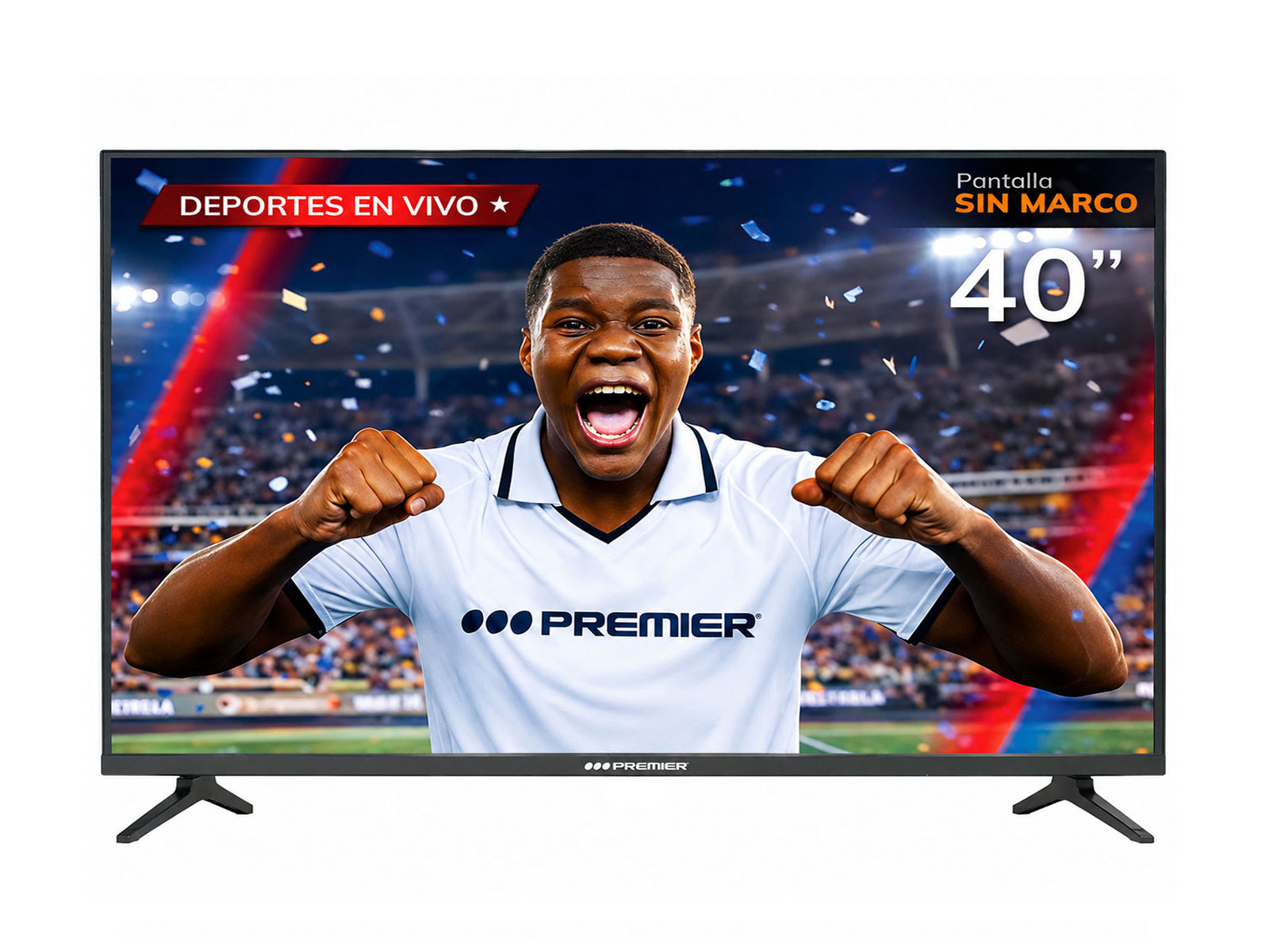 Imagen de producto Tv 40” qled smart c/dvb-t2, google, sm, c/cr voz 0