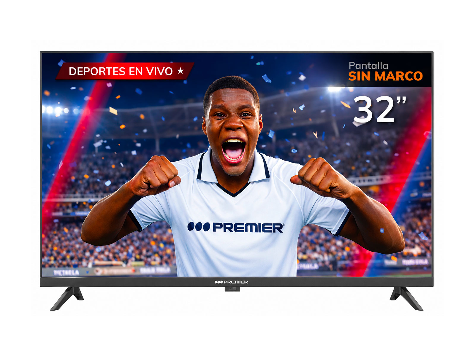 Imagen de producto Tv 32” hd smart c/dvb-t2, android, sm, c/cr 1