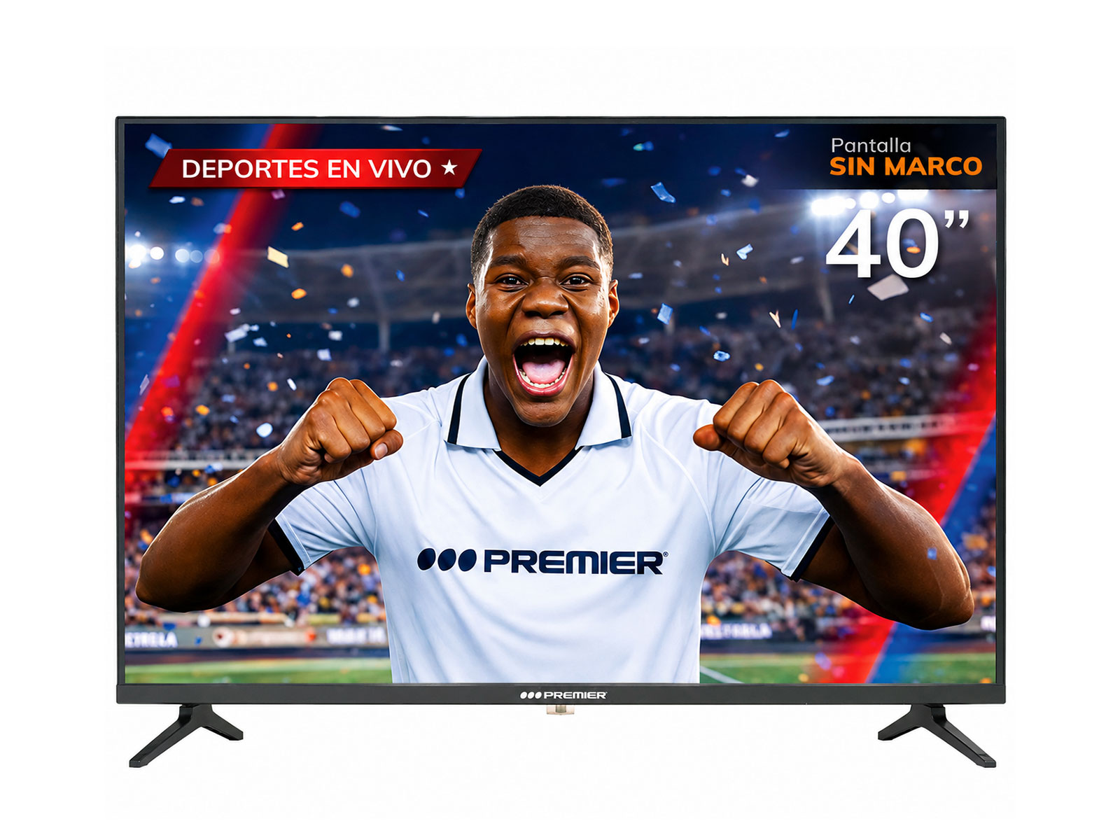 Imagen de producto Tv 40” fhd smart c/dvb-t2, android, sm, c/cr de voz 0