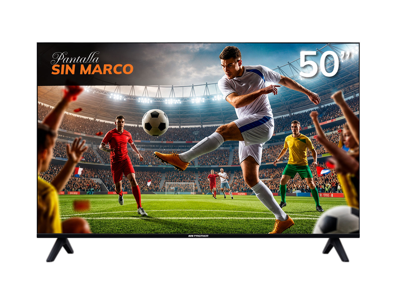 Imagen de producto Tv 50” qled smart c/dvb-t2, google, sm, c/r de voz 1