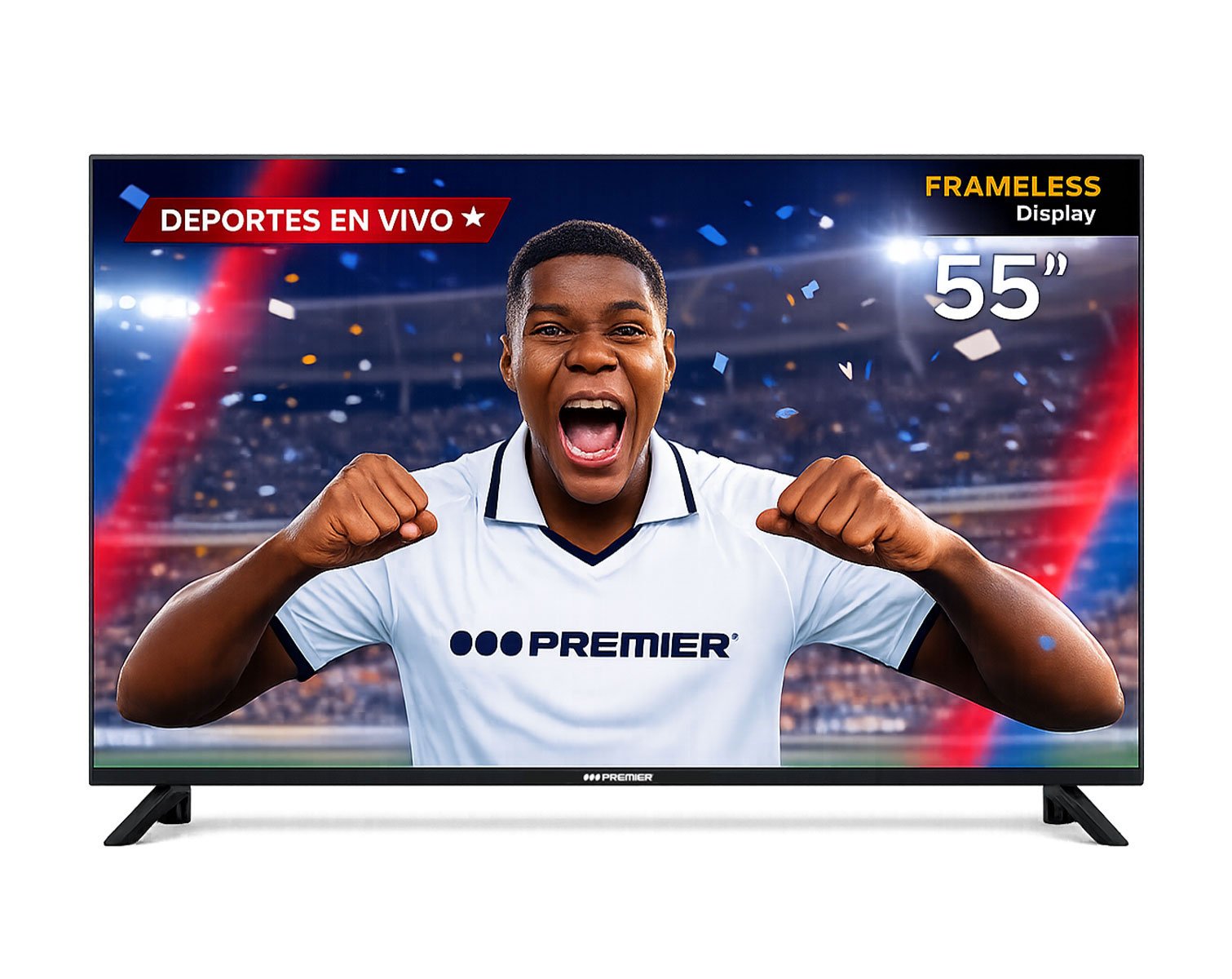 Imagen de producto Tv 55” qled smart c/dvb-t2, android, sm, c/cr de voz 1
