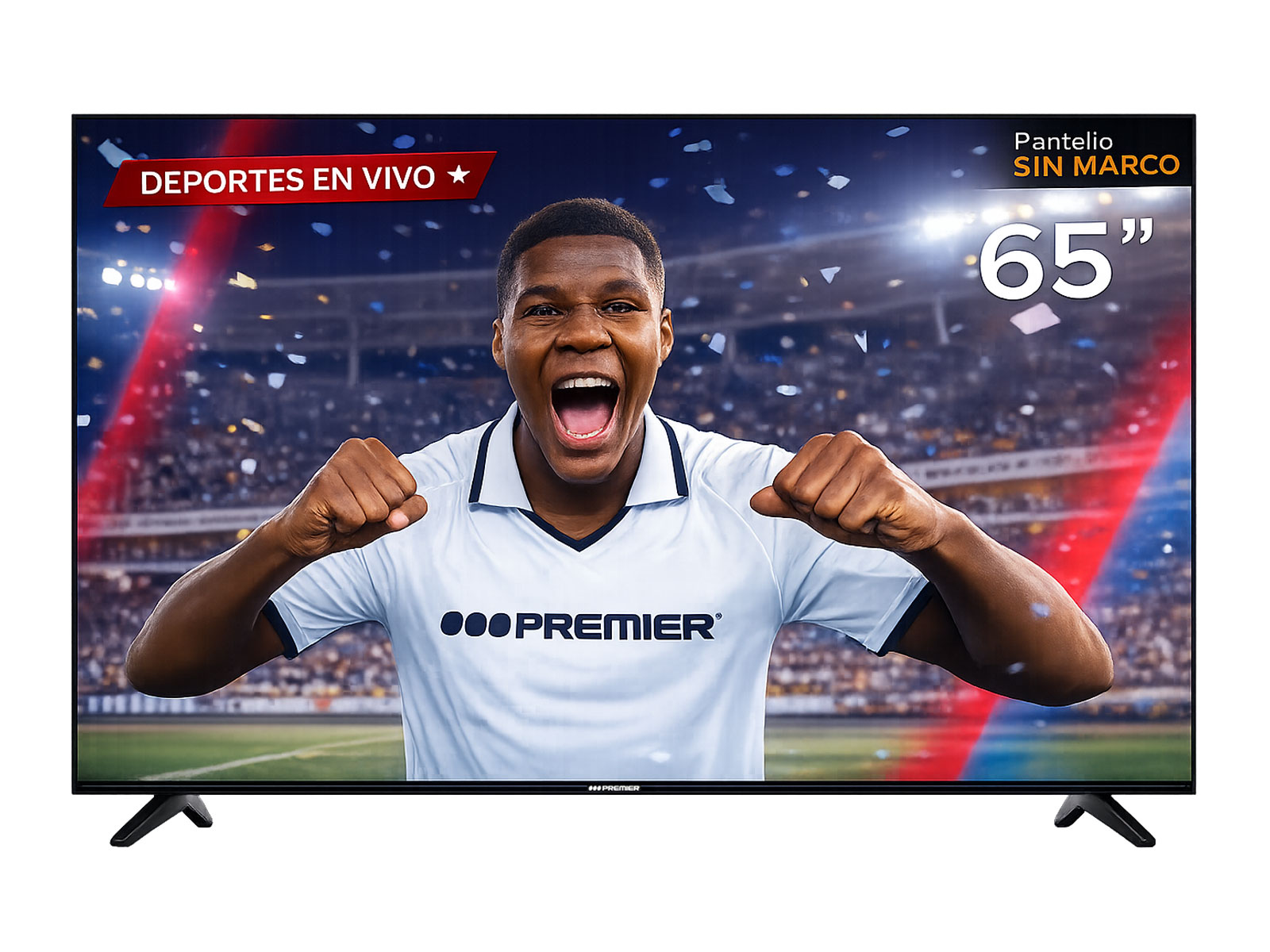 Imagen de producto Tv 65” qled smart c/dvb-t2, android, sm, c/cr de voz 0
