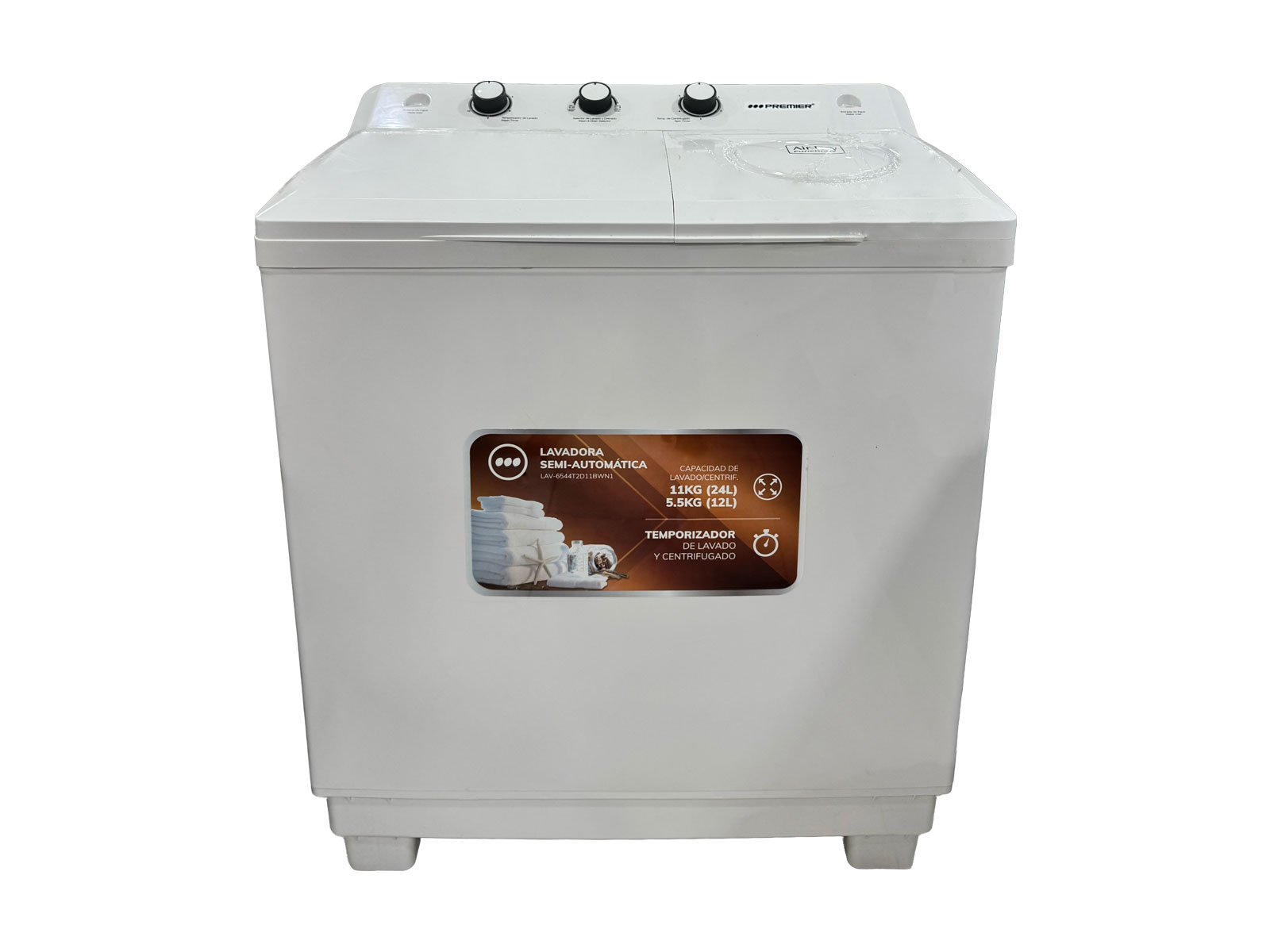 Imagen de producto Lavadora semi automatica 11kg, doble tina 0