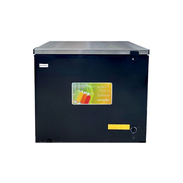 Imagen del producto Congelador tipo baul 199l/7.03pc, acero inoxidable