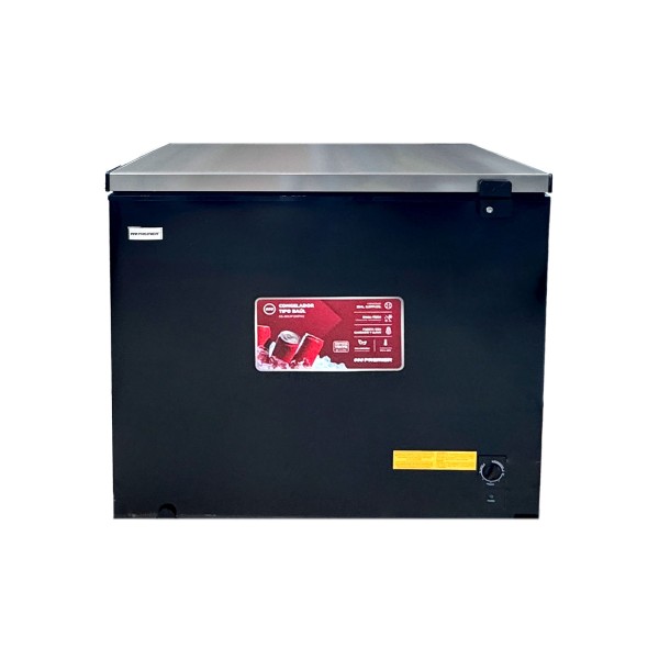 Imagen del producto Congelador tipo baul 254l/8.97 pc, acero inoxidable