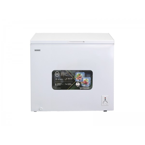 Imagen del producto Congelador tipo baul 254l/8.97 pc, blanco