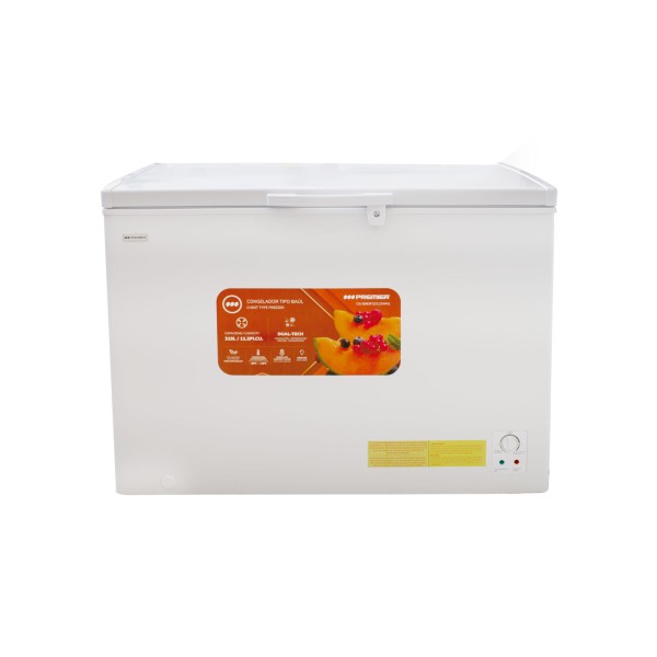 Imagen del producto Congelador tipo baul 315l/11.2pc, blanco
